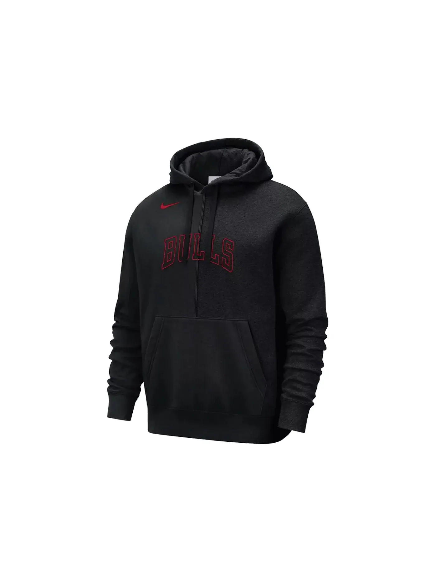 Мужской худи свободного кроя Nike NBA Chicago Bulls Courtside Fleece Pullover Loose Fit Hoodie — изображение 1 из 2, черный