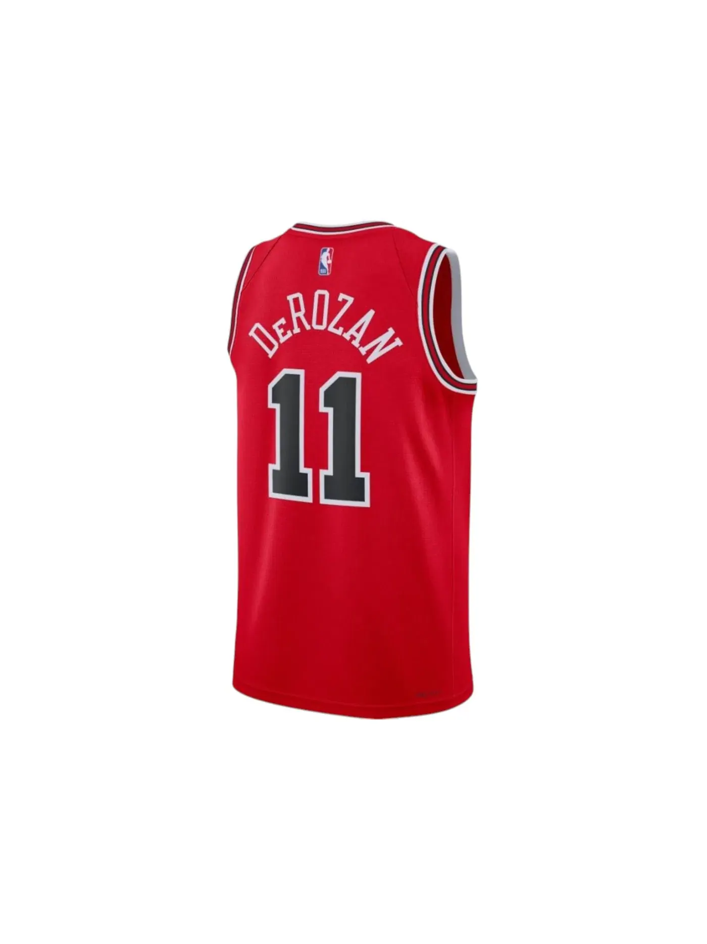 Мужская баскетбольная джерси Nike NBA Chicago Bulls Demar DeRozan 11 Icon Edition Swingman — изображение 2 из 2