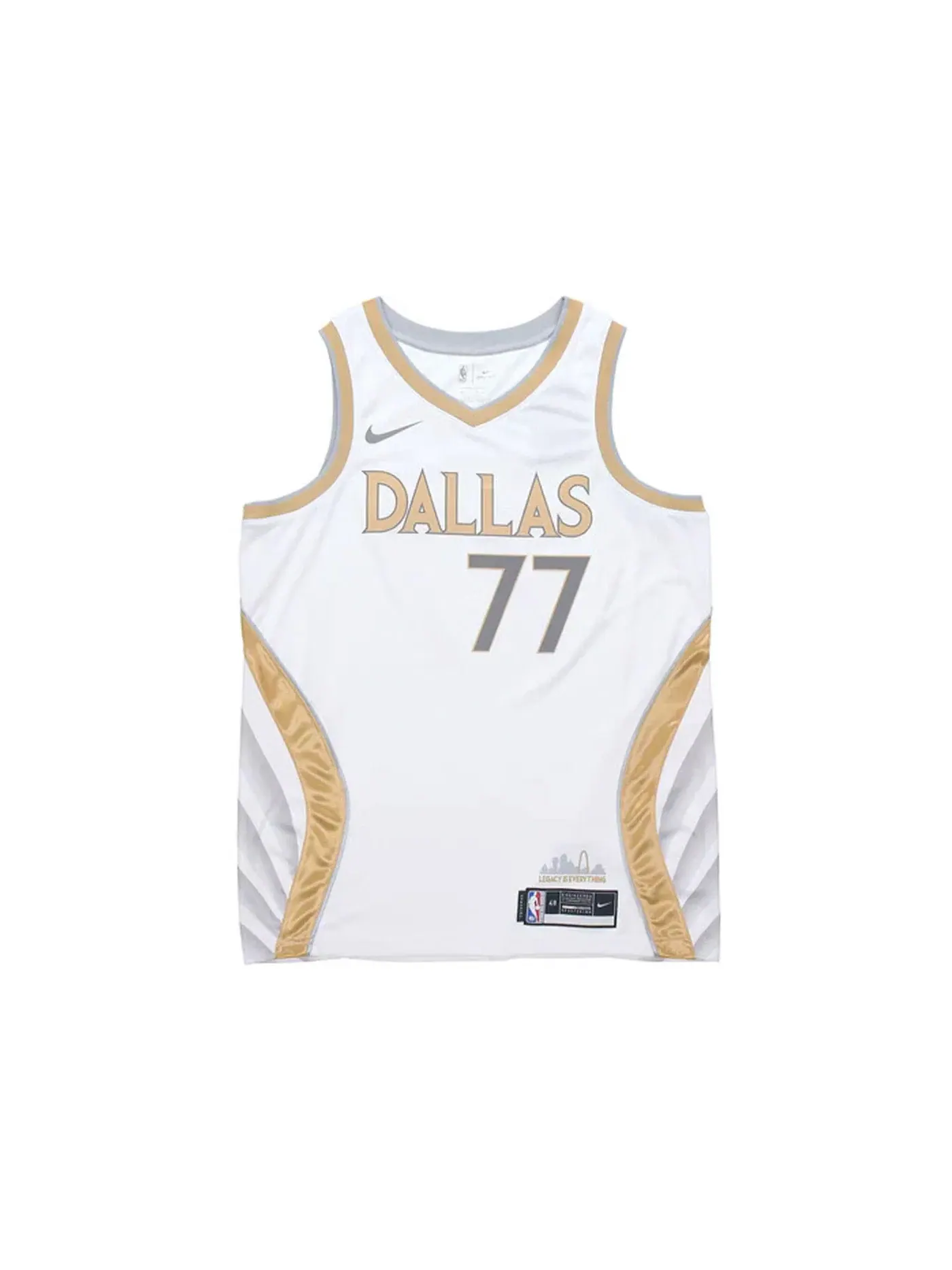 Мужская баскетбольная джерси Nike NBA Dallas Mavericks City Edition Swingman Jersey — изображение 1 из 2, белый