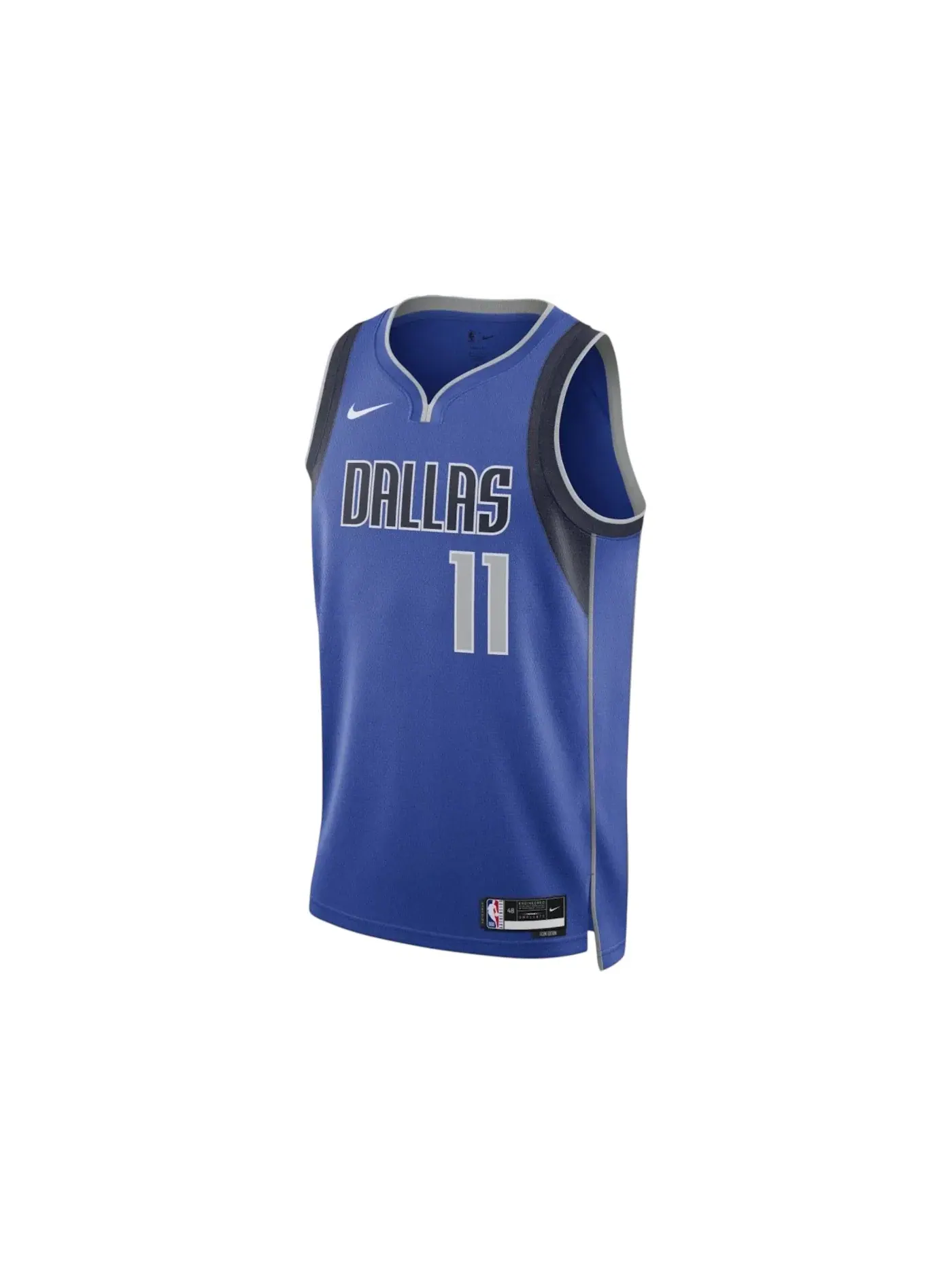 Мужская джерси с принтом NBA Nike Blue/White — изображение 1 из 1