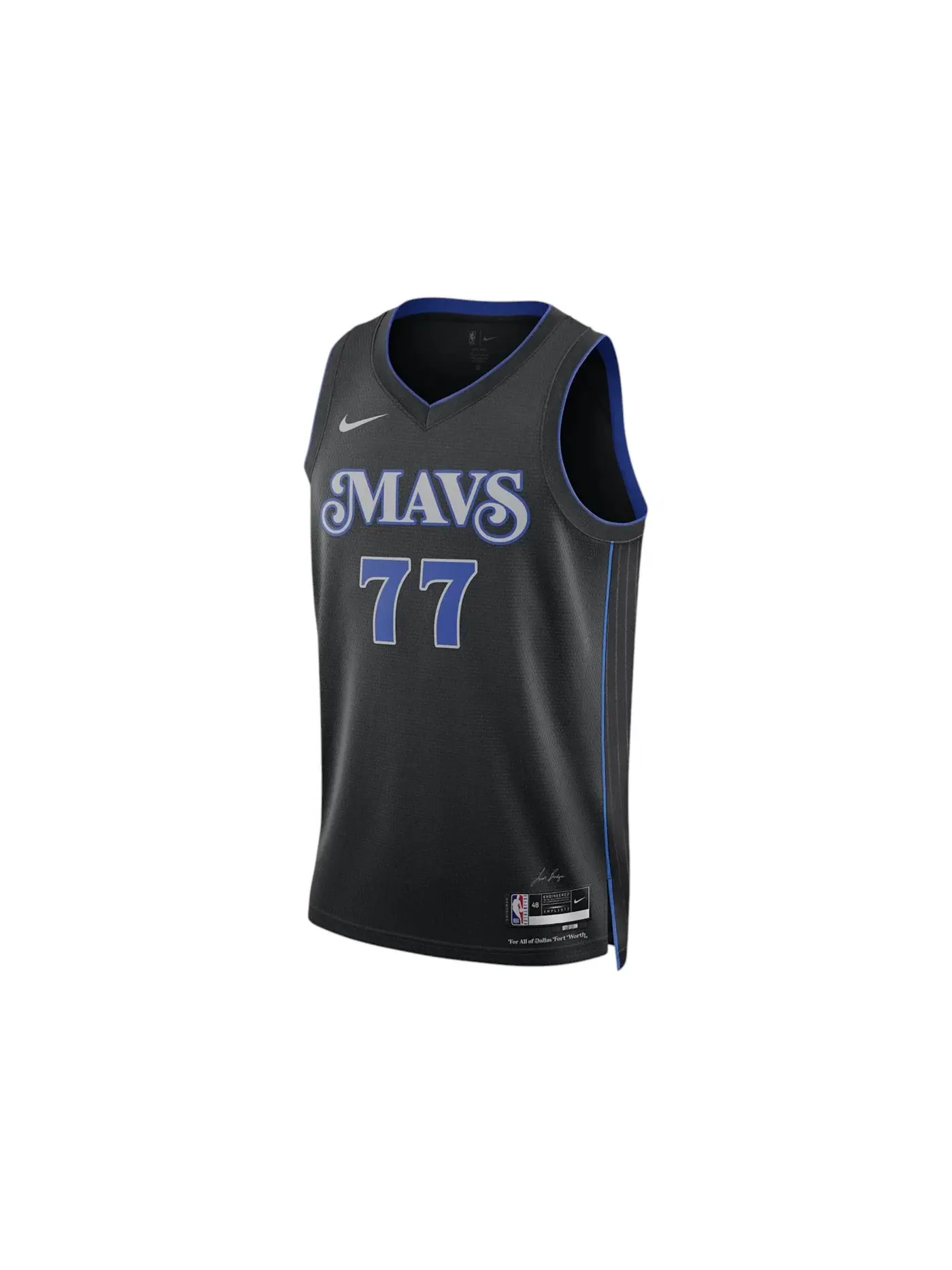 Мужская баскетбольная джерси Nike NBA Dallas Mavericks Luka Doncic 2023/24 City Edition Swingman #77 — изображение 1 из 1