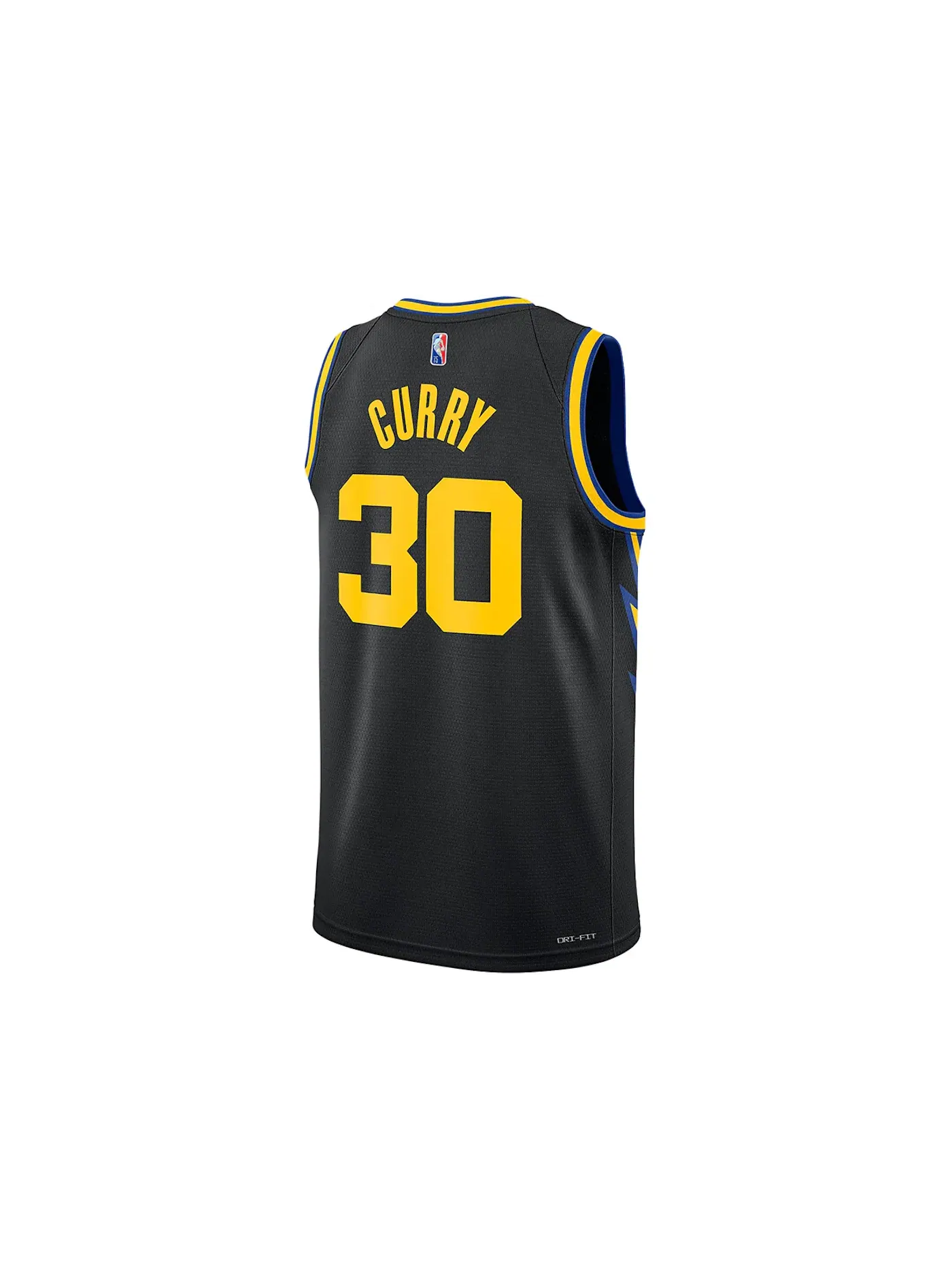 Мужская баскетбольная джерси с принтом Stephen Curry City Edition Mixtape Swingman Nike — изображение 2 из 2, черный