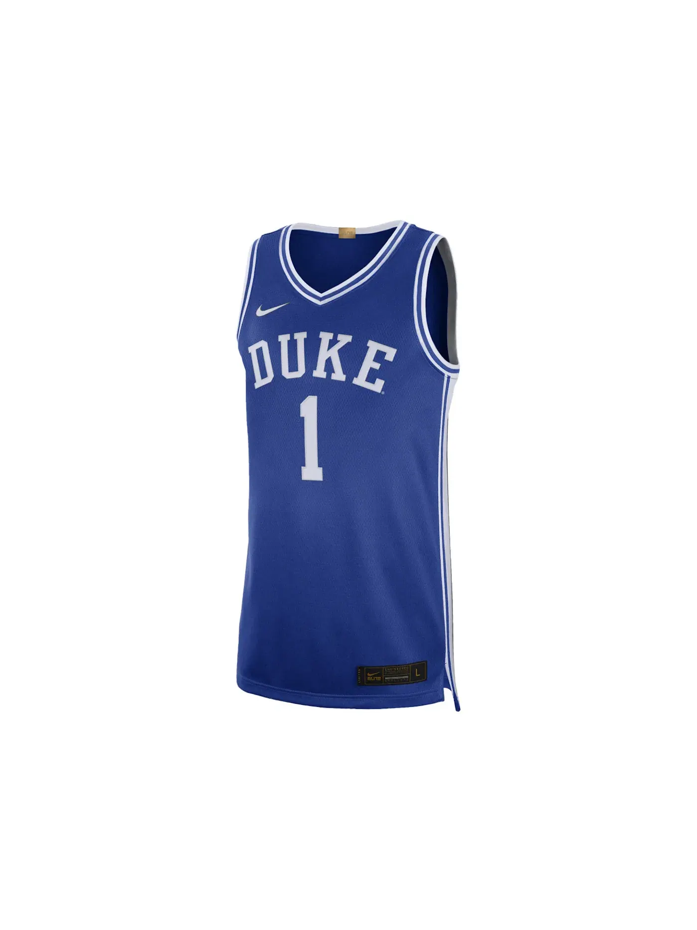 Мужская джерси с принтом Nike College Duke Kyrie Irving Limited Edition — изображение 1 из 2, синий