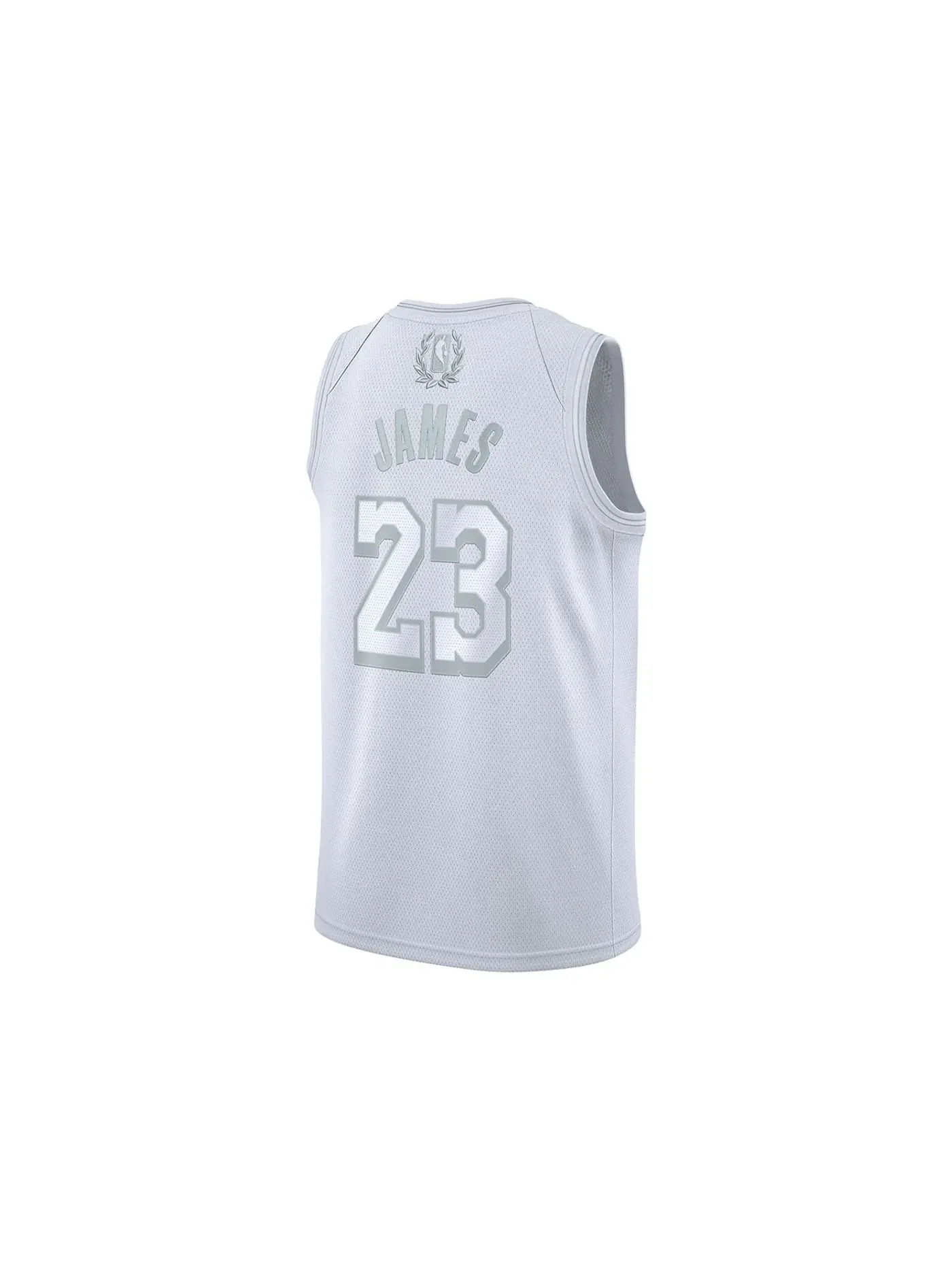 Мужская джерси с длинным рукавом Lebron James 23 Nike — изображение 2 из 2, белый
