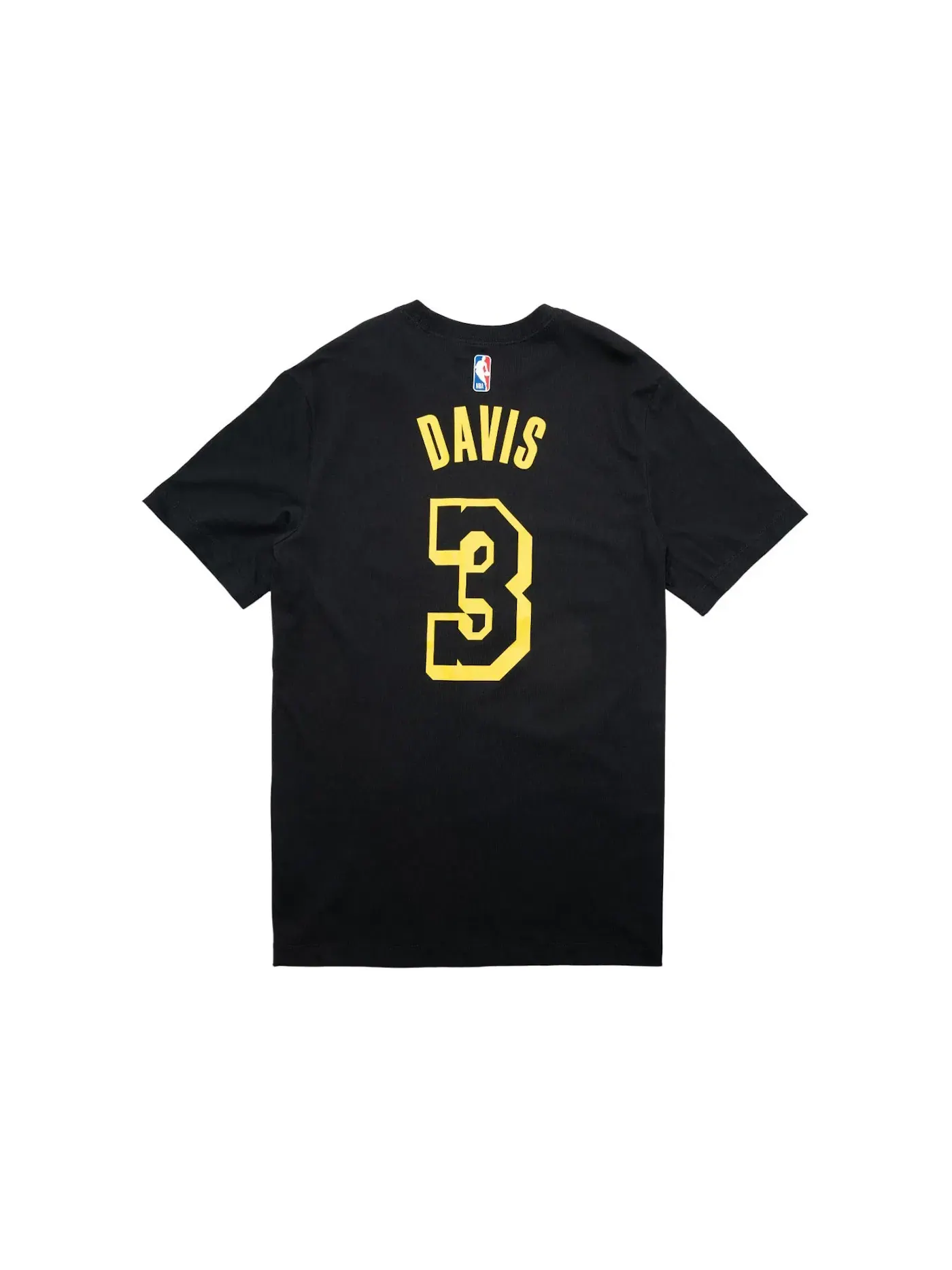 Мужская футболка с длинным рукавом Nike NBA Lakers Anthony Davis Tee — изображение 2 из 2, черный