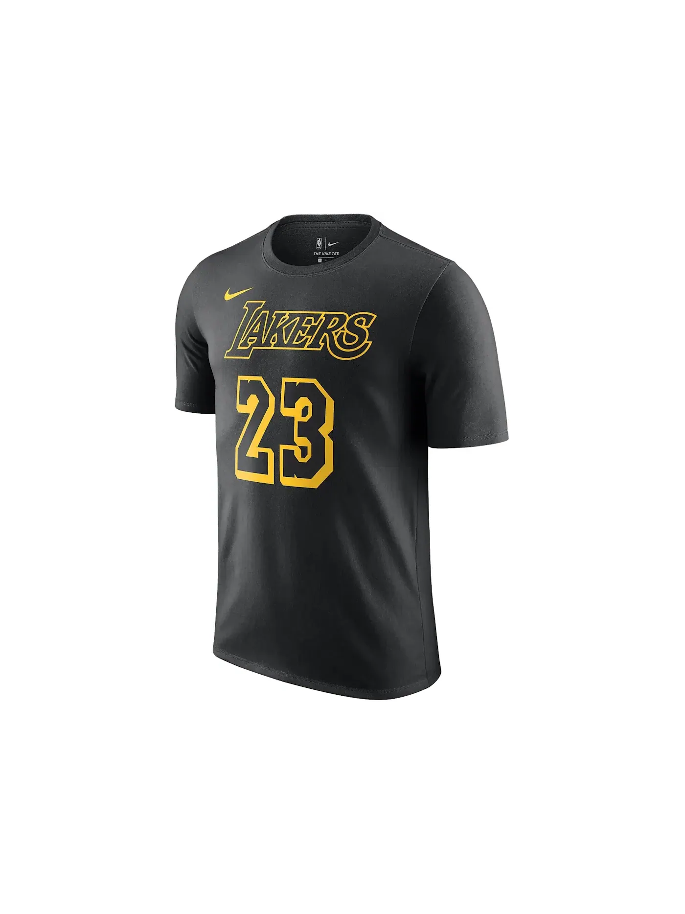 Мужская футболка с принтом Lebron James Nike — изображение 1 из 2, черный