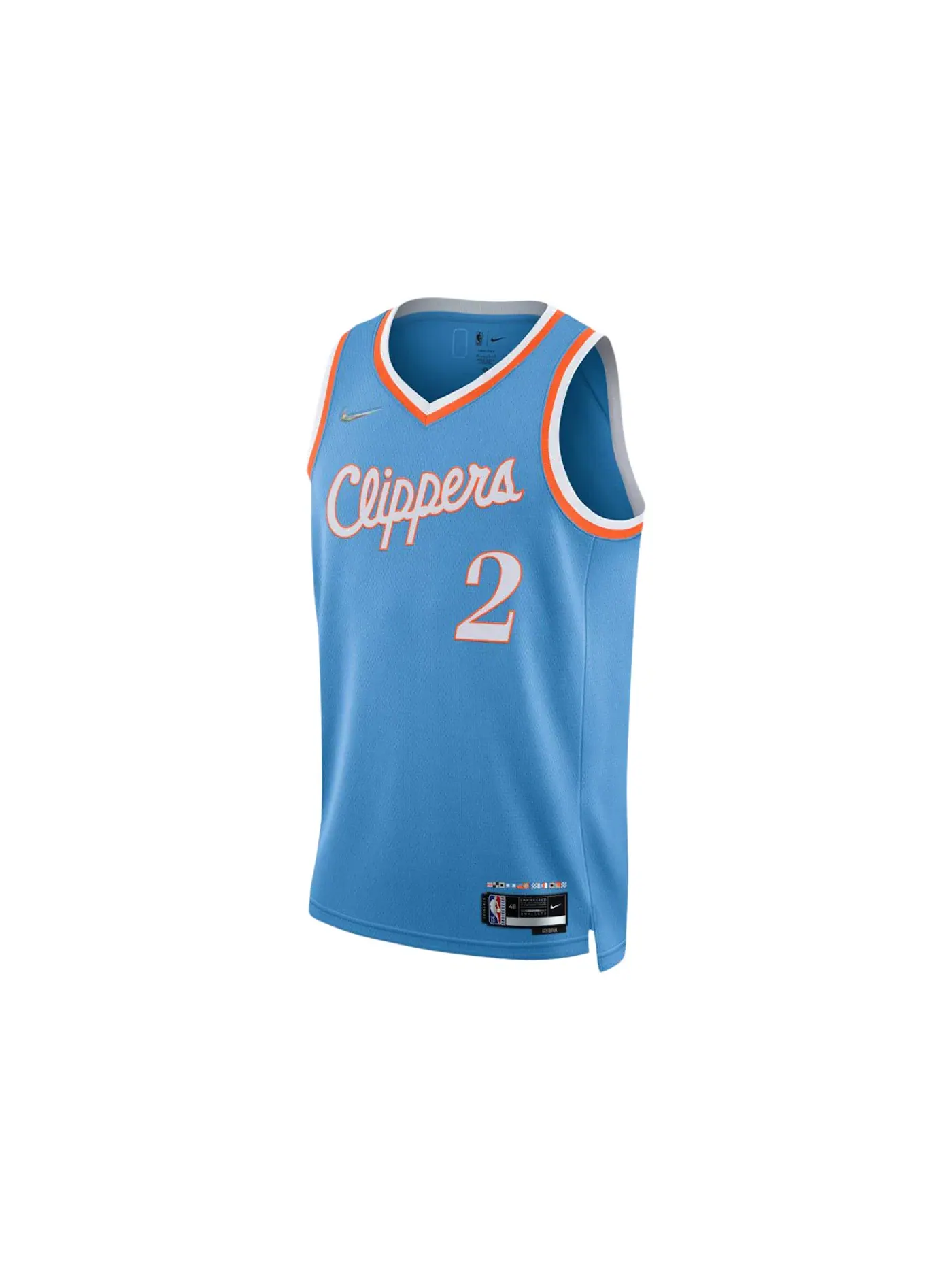 Мужская баскетбольная джерси Nike NBA Los Angeles Clippers Kawhi Leonard City Edition Mixtape Swingman — изображение 1 из 2