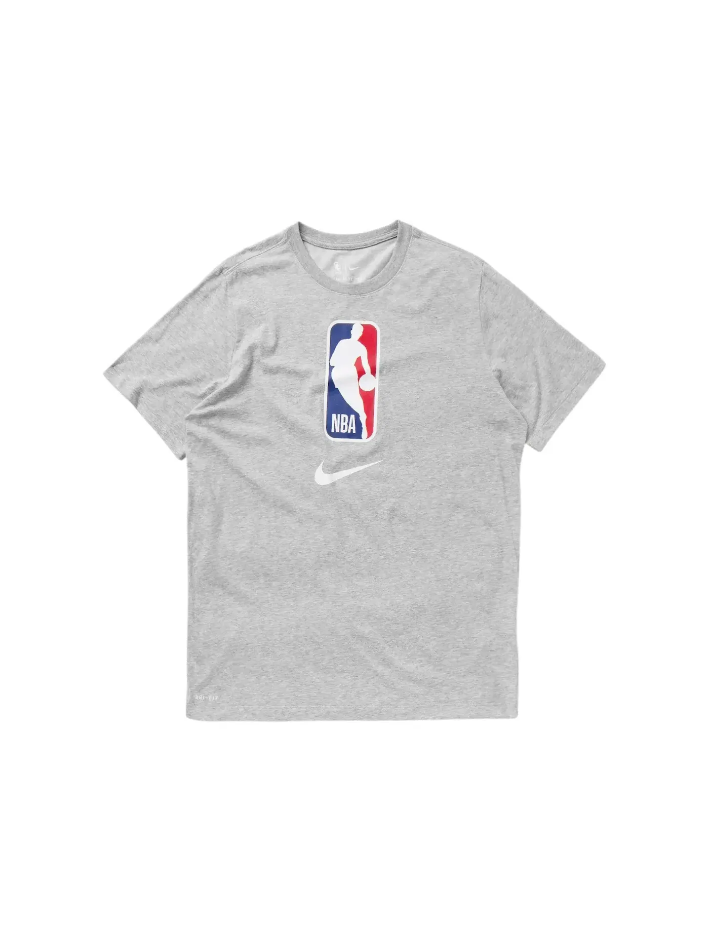 Мужская футболка Dri-FIT Nike — изображение 1 из 1, серый/белый