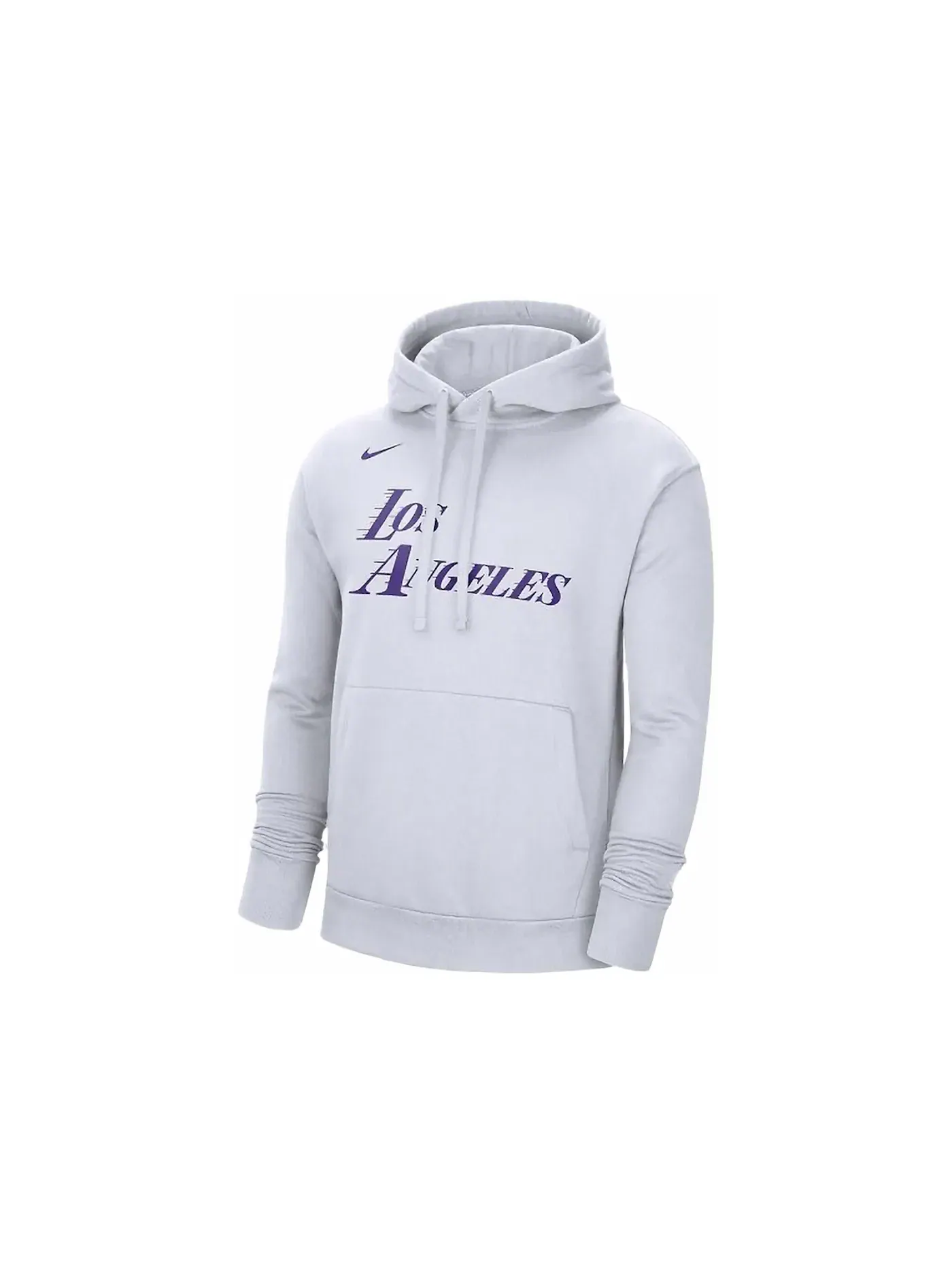 Мужской худи свободного кроя Nike NBA Los Angeles Lakers City Edition Fleece Pullover Loose Fit Hoodie — изображение 1 из 2