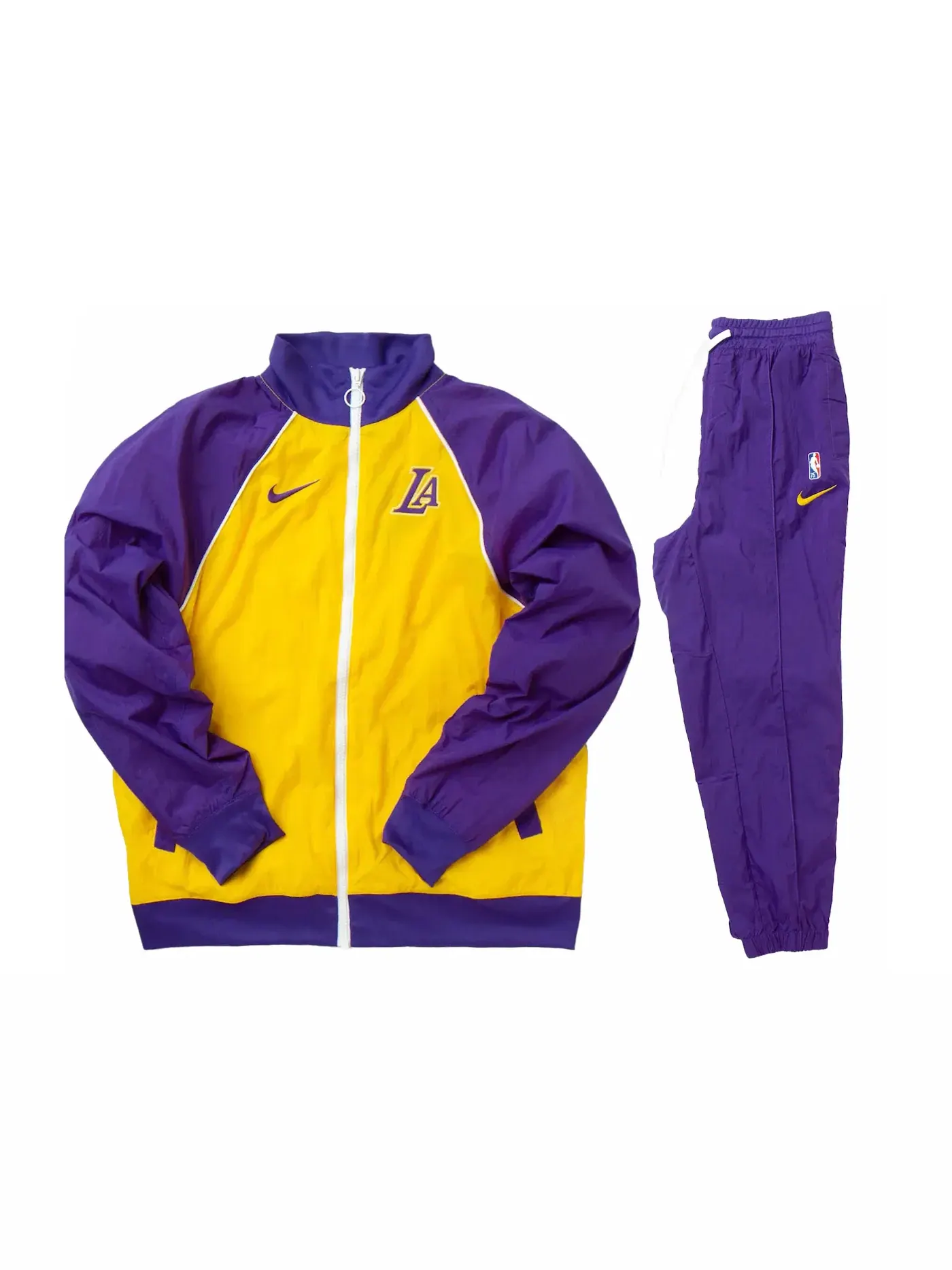 Мужской спортивный костюм Nike NBA Los Angeles Lakers Courtside Tracksuit — изображение 1 из 1, фиолетовый