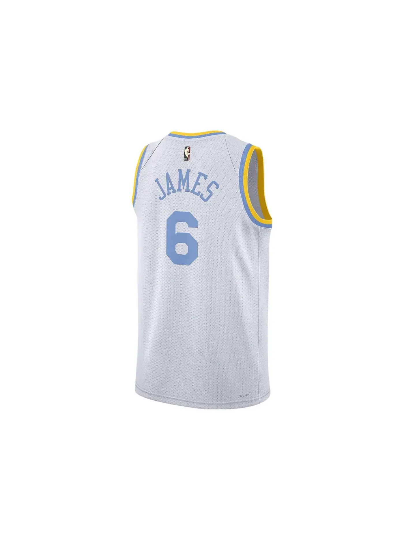 Мужская баскетбольная джерси с длинным рукавом Nike NBA Los Angeles Lakers Dri-FIT Swingman Jersey — изображение 2 из 2