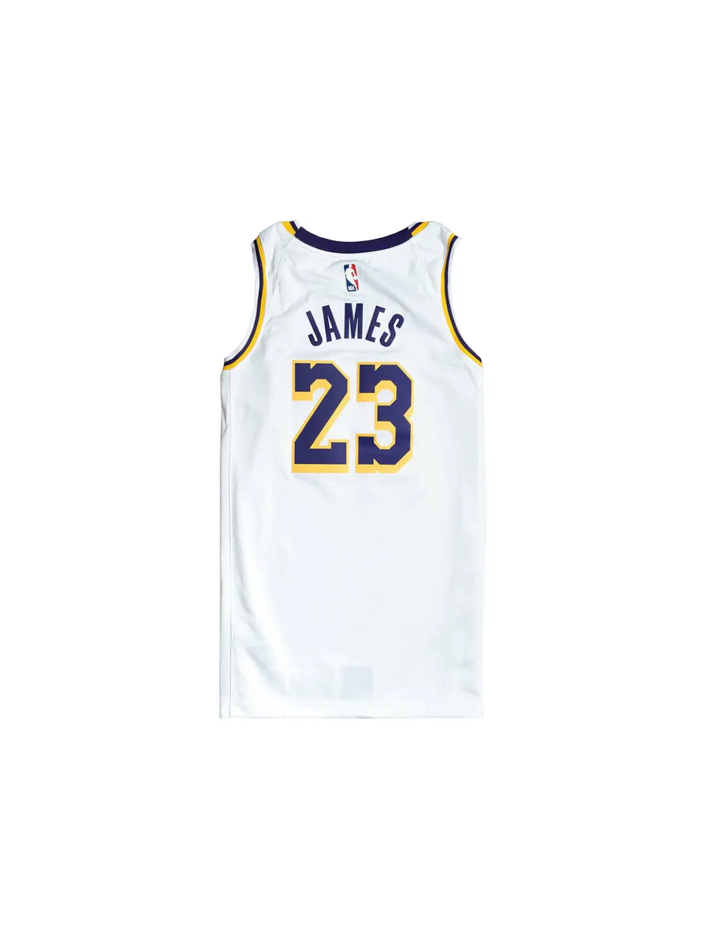 Мужская джерси с принтом Nike NBA Los Angeles Lakers LeBron James Association Edition Swingman Jersey — изображение 2 из 2
