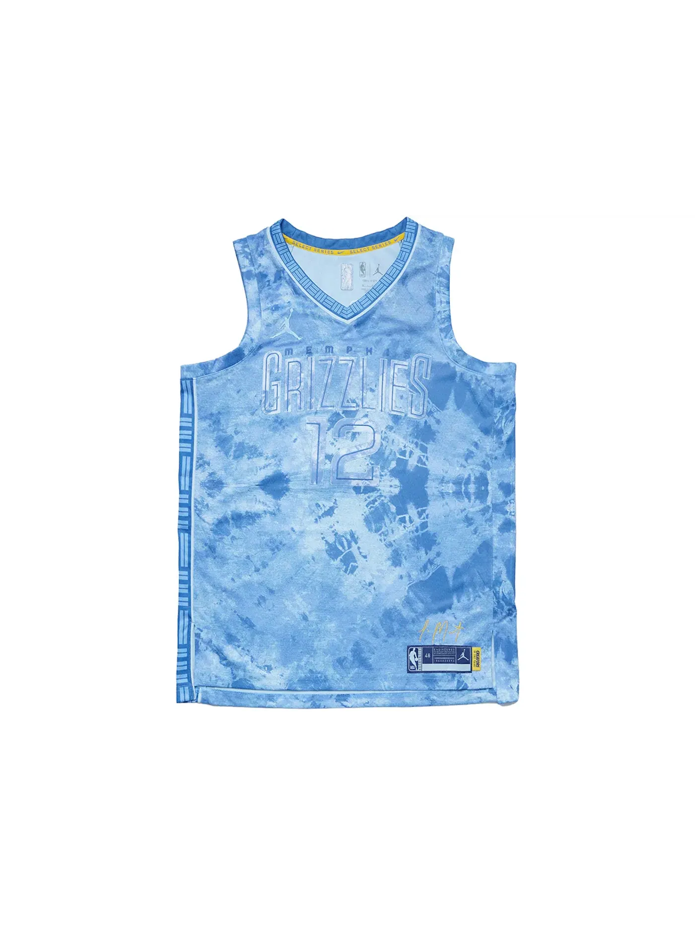 Мужская футболка с принтом Ja Morant Nike — изображение 1 из 2, синий
