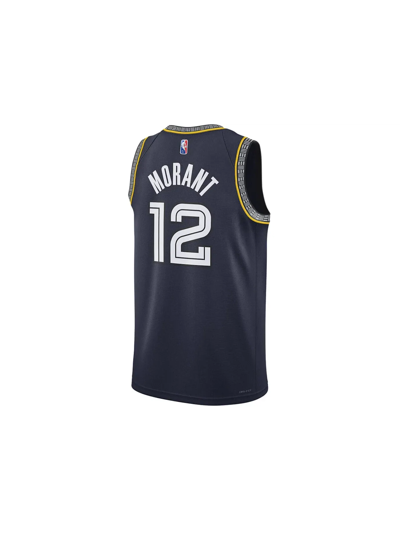 Мужская джерси с длинным рукавом Nike NBA Memphis Grizzlies Morant City Edition Swingman — изображение 2 из 2, темно-синий