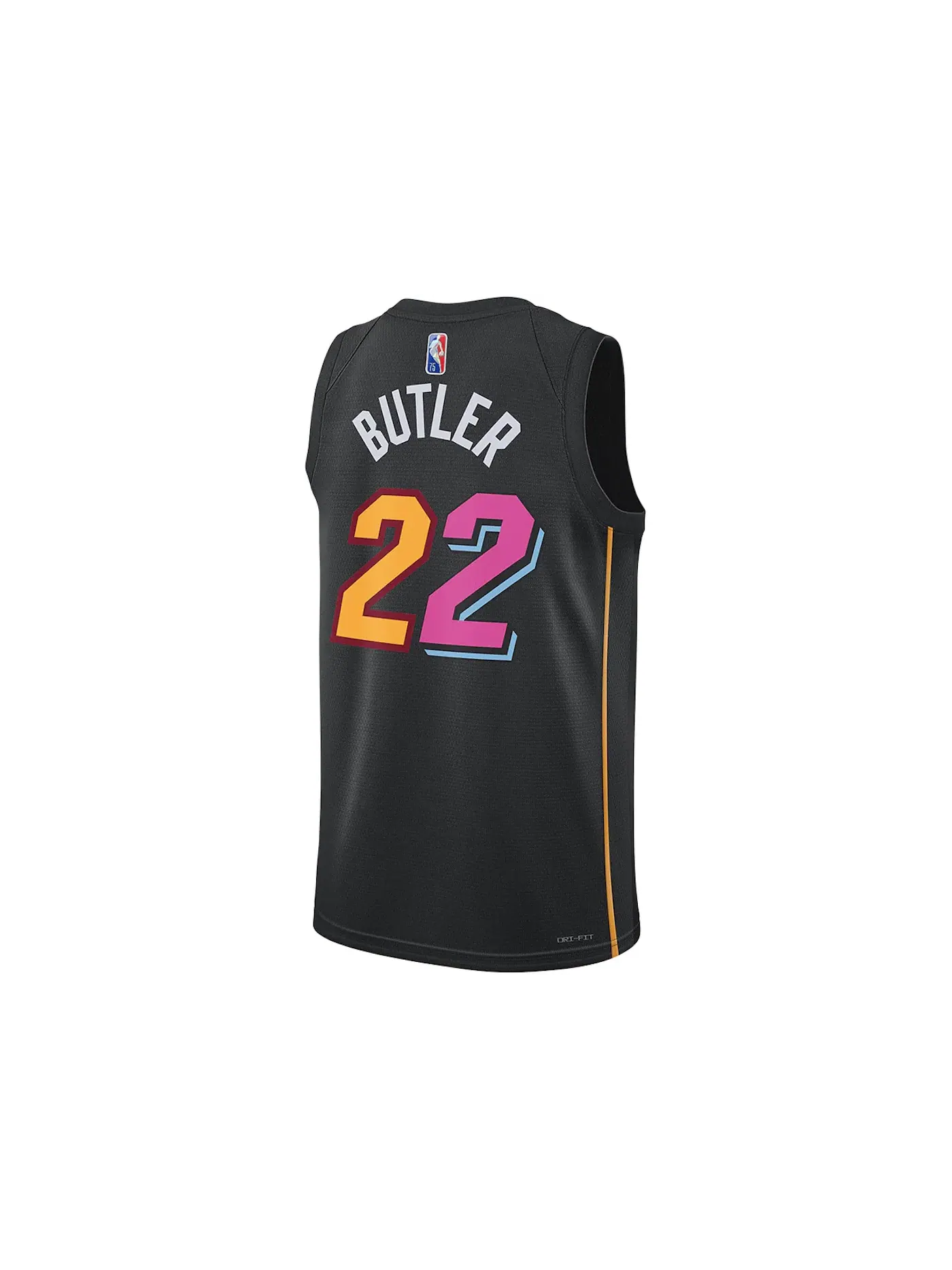 Мужская джерси с длинным рукавом Nike NBA Miami Heat City Edition Jimmy Butler 22 Dri-FIT Swingman Jersey, черный