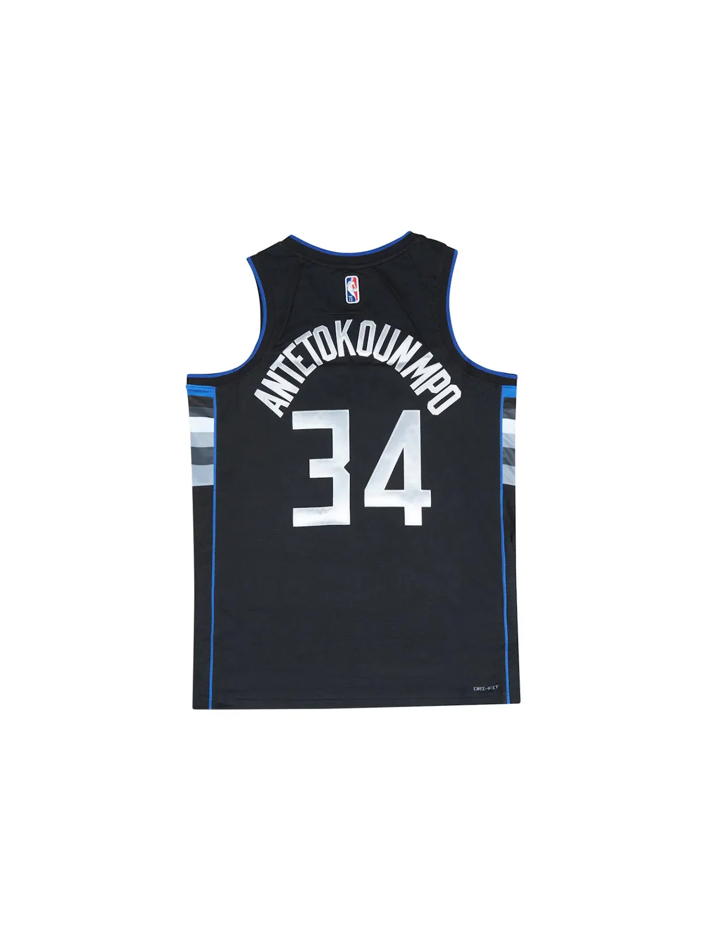 Мужская баскетбольная джерси с принтом Giannis Antetokounmpo MVP Nike — изображение 2 из 2, черный