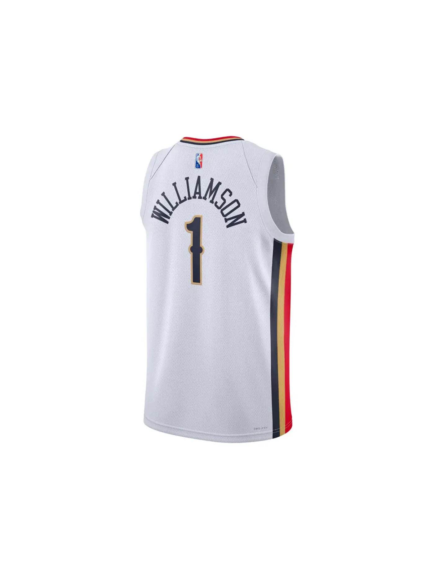 Мужская баскетбольная джерси New Orleans Pelicans Zion Williamson Nike — изображение 2 из 2, белый
