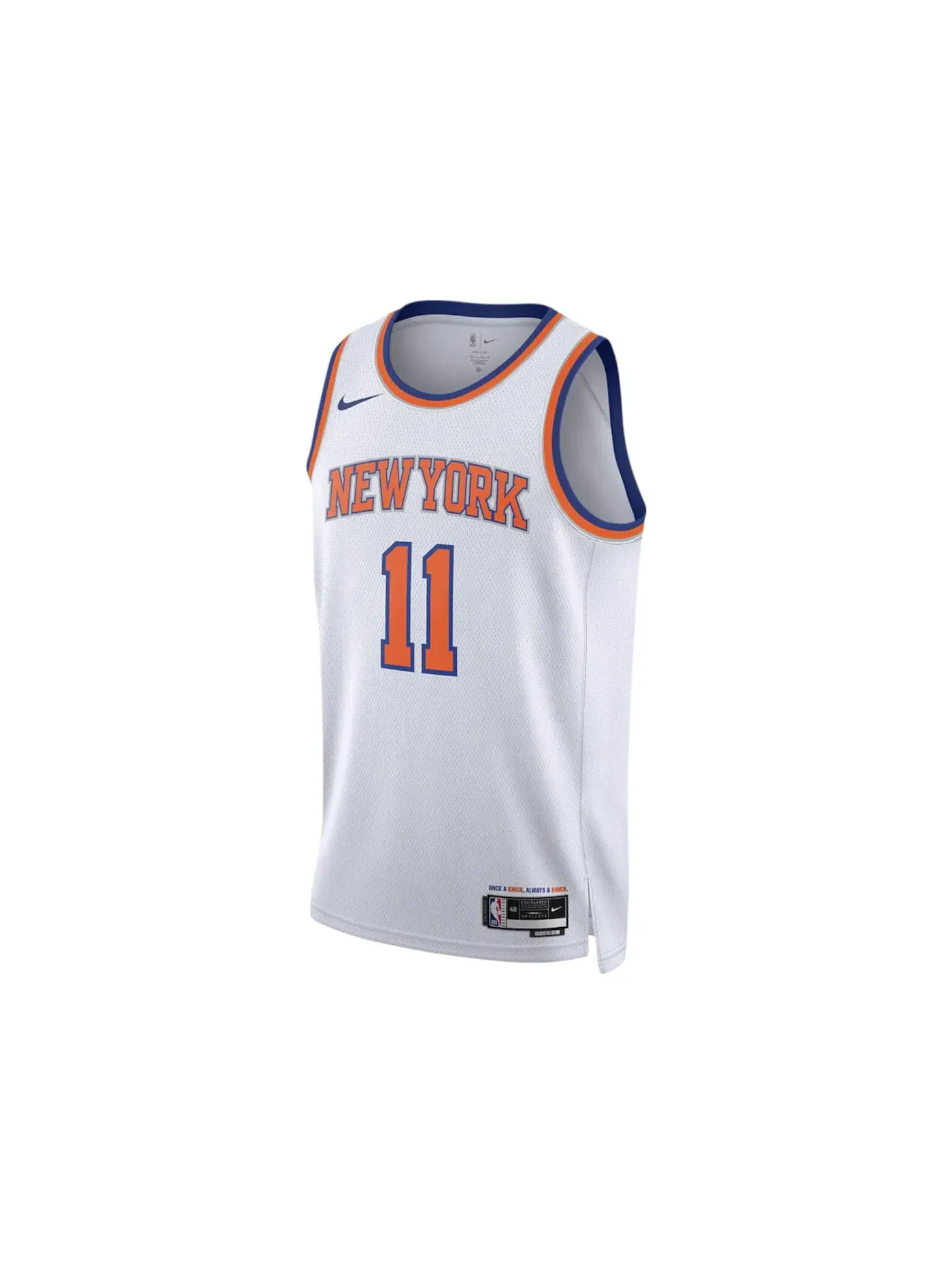 Мужская футболка с принтом Nike Jalen Brunson Association Edition — изображение 1 из 2, белый/синий