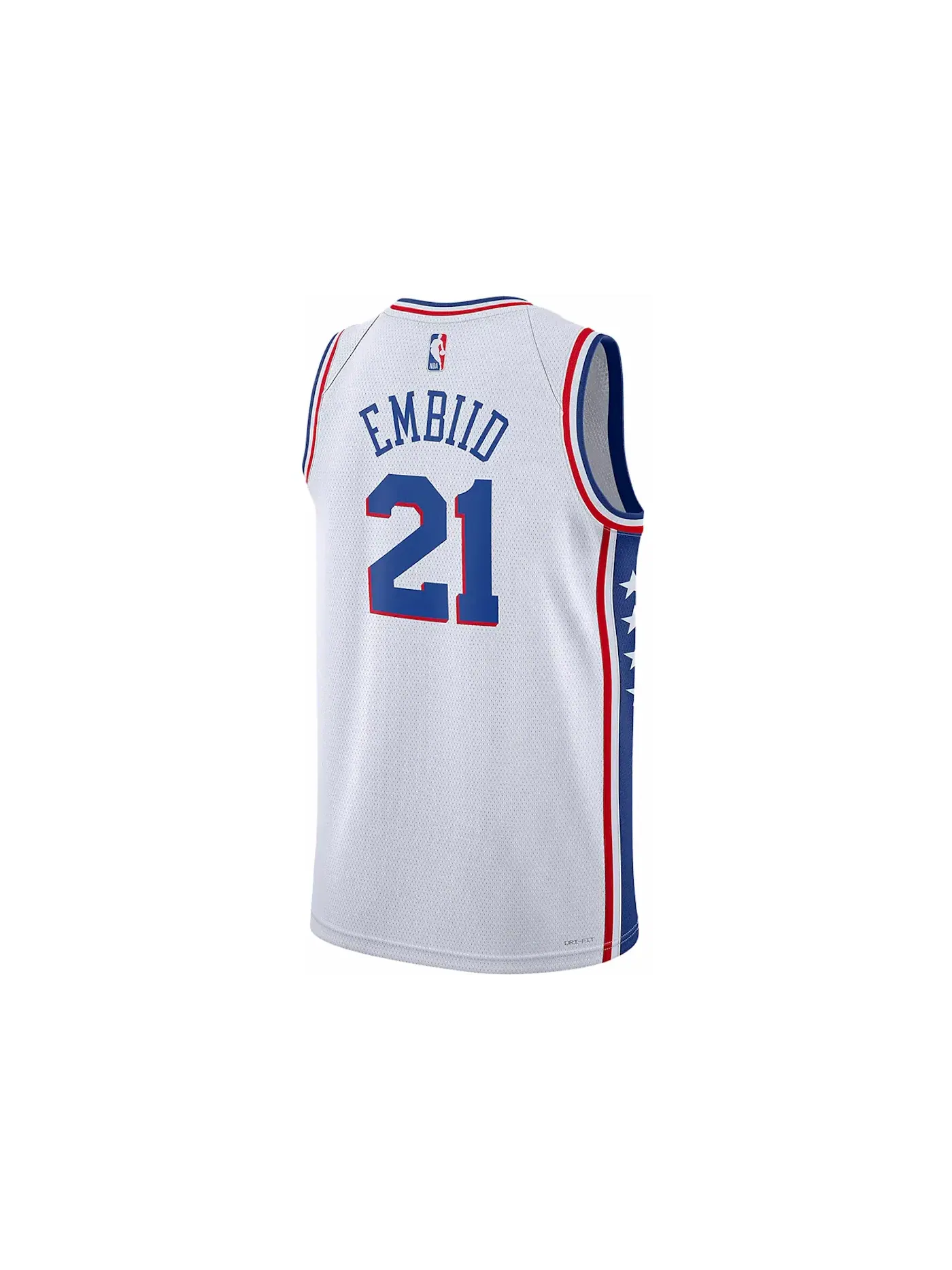 Мужская джерси с длинным рукавом Nike NBA Philadelphia 76ers Association Edition Jersey — изображение 2 из 2
