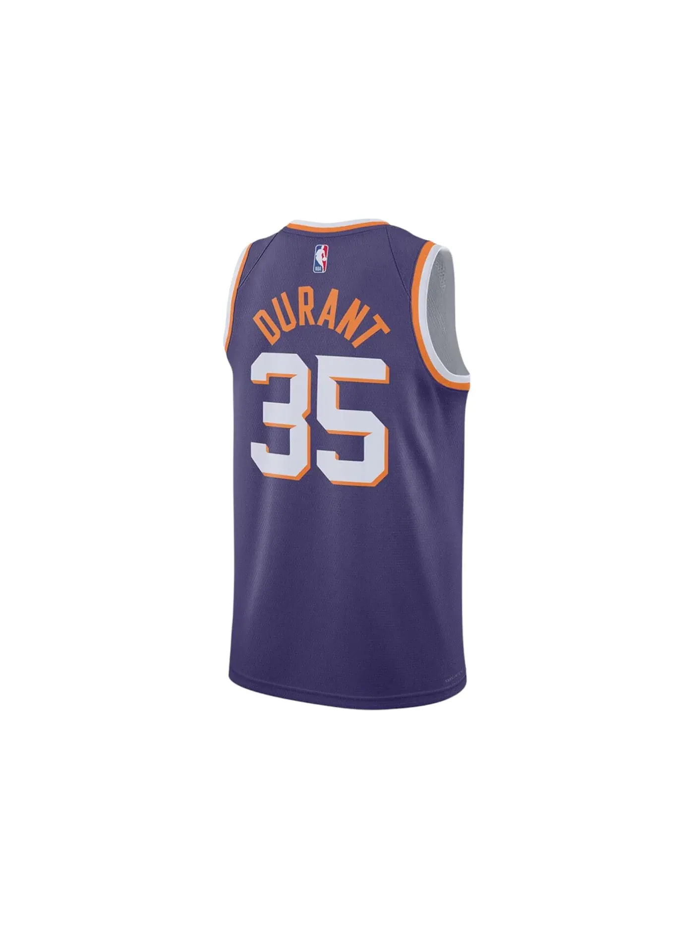 Мужская футболка с принтом Nike NBA Phoenix Suns Kevin Durant Icon Edition Dri-Fit Swingman Jersey — изображение 2 из 2