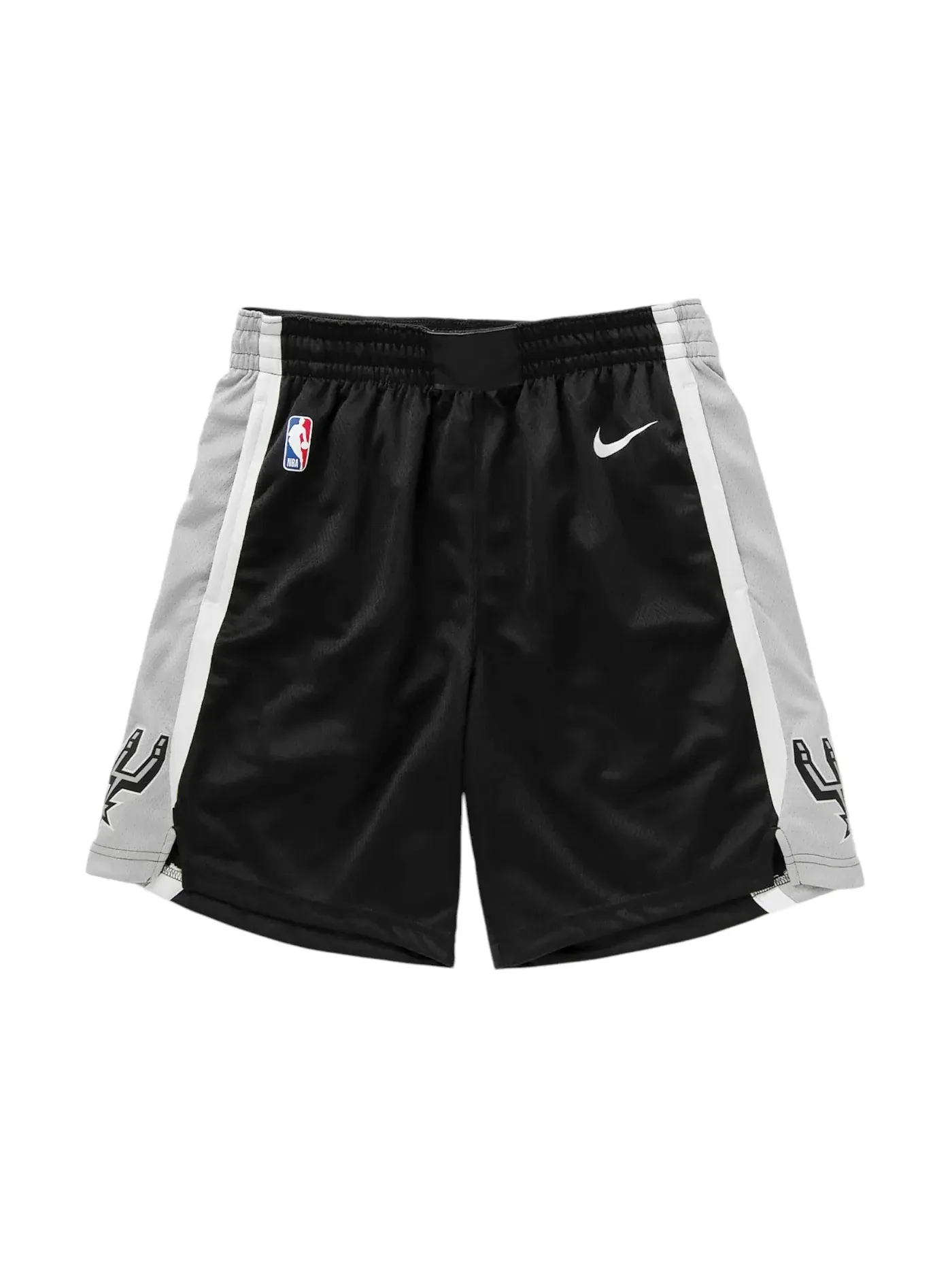 Мужские шорты Nike NBA San Antonio Spurs Icon Edition Swingman Shorts — изображение 1 из 1, черный/серый