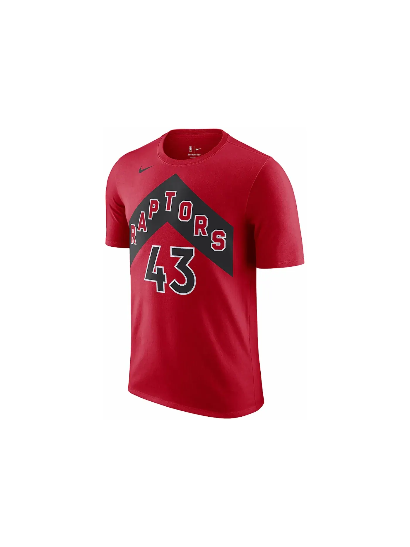 Мужская футболка с принтом Nike NBA Toronto Raptors Pascal Siakam Logo — изображение 1 из 2, красный/черный