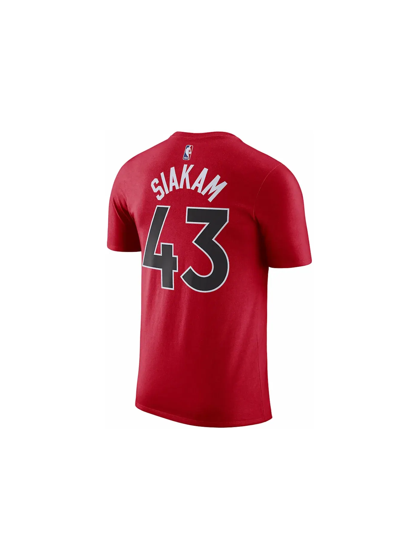Мужская футболка с принтом Nike NBA Toronto Raptors Pascal Siakam Logo — изображение 2 из 2, красный/черный