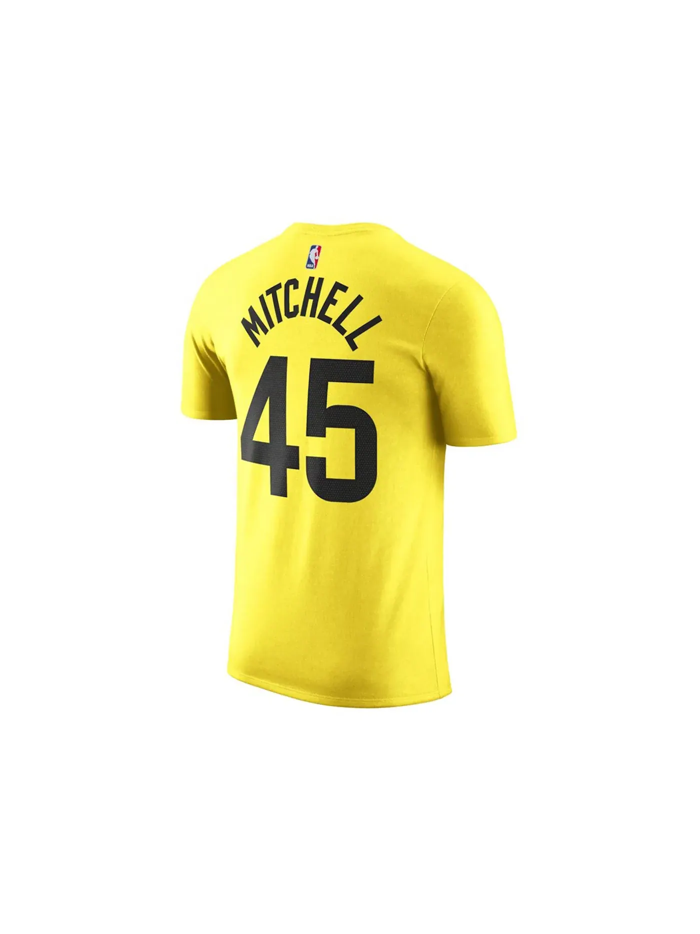 Мужская футболка с принтом Nike NBA Utah Jazz Donovan Mitchell T-shirt — изображение 2 из 2, желтый/черный