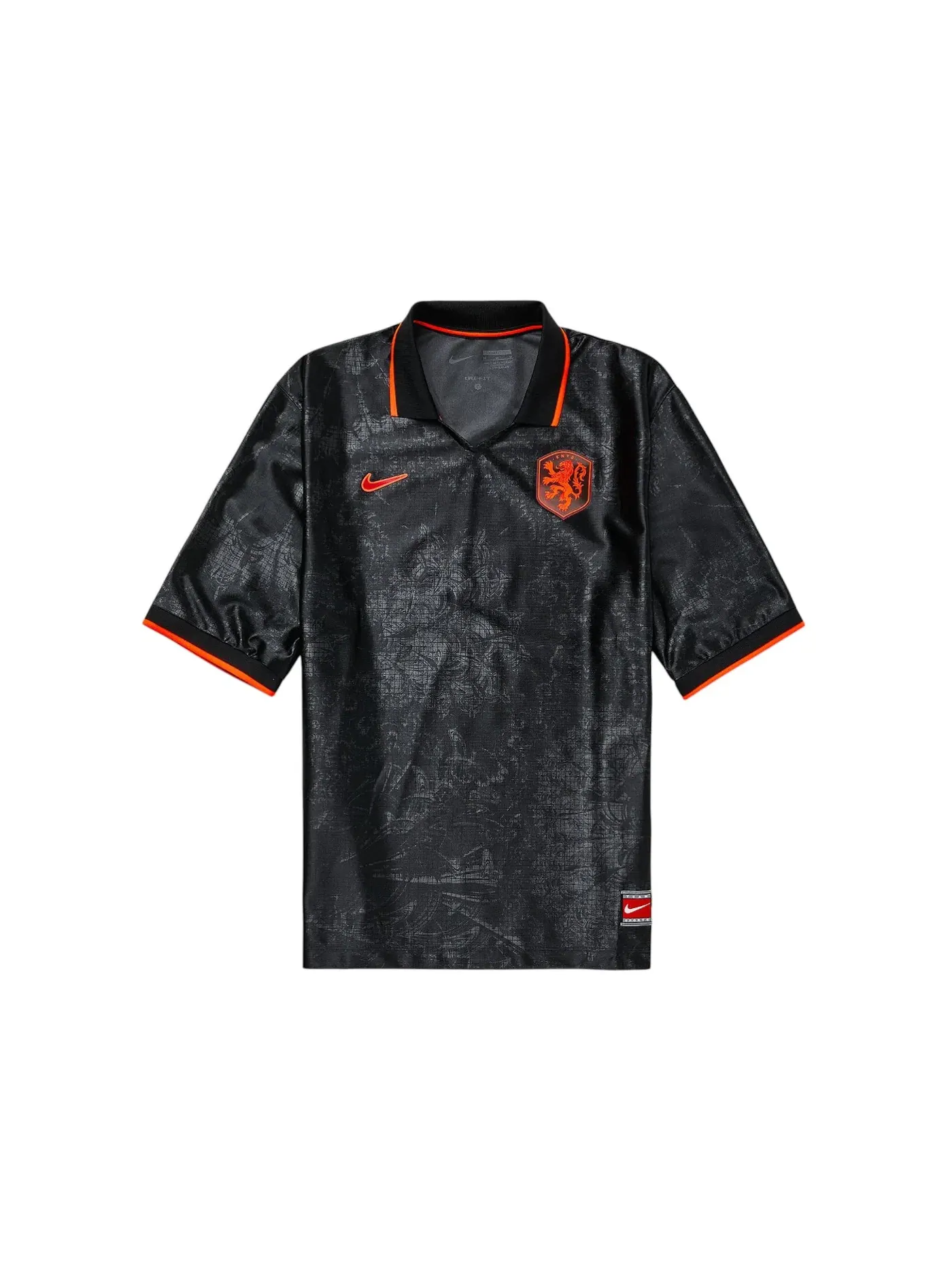 Мужская футболка с длинным рукавом Nike Netherlands 2026 Dri-FIT Energy Top — изображение 1 из 1, черный
