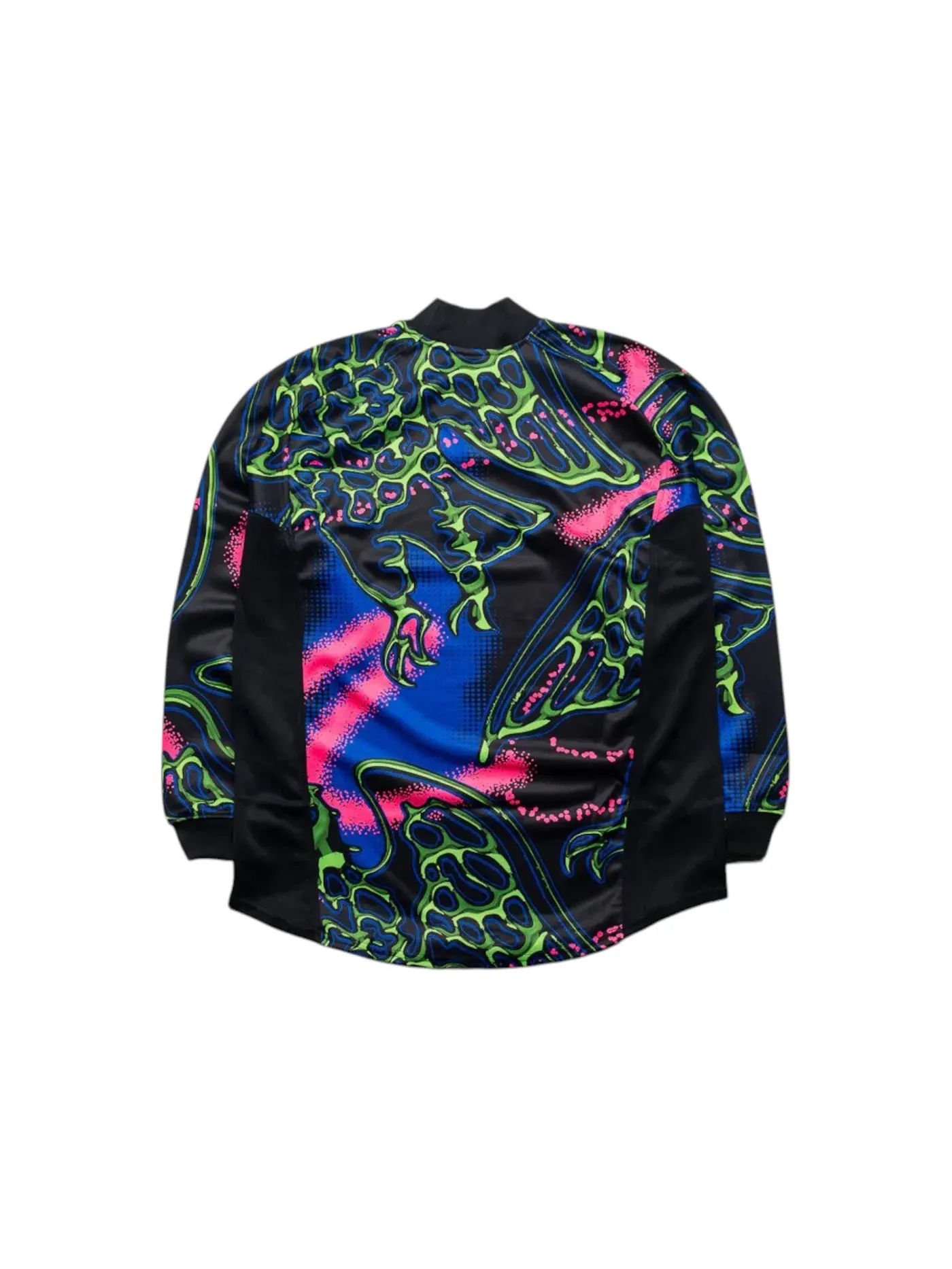 Мужская футболка-джерси с длинным рукавом Nike Nigeria Authentic Goalkeeper Jersey — изображение 2 из 2, черный/розовый