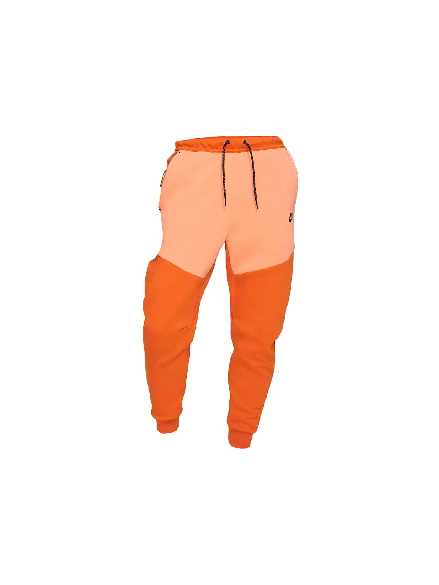 Мужские спортивные брюки с технологией Tech Fleece Joggers Nike — изображение 1 из 2, оранжевый черный