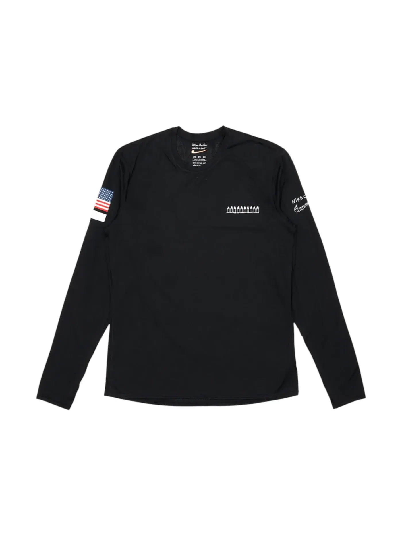 Мужская рубашка с длинным рукавом Nikecraft x Tom Sachs ISRU Uniform Space Camp Shirt Nike — изображение 1 из 1, черный