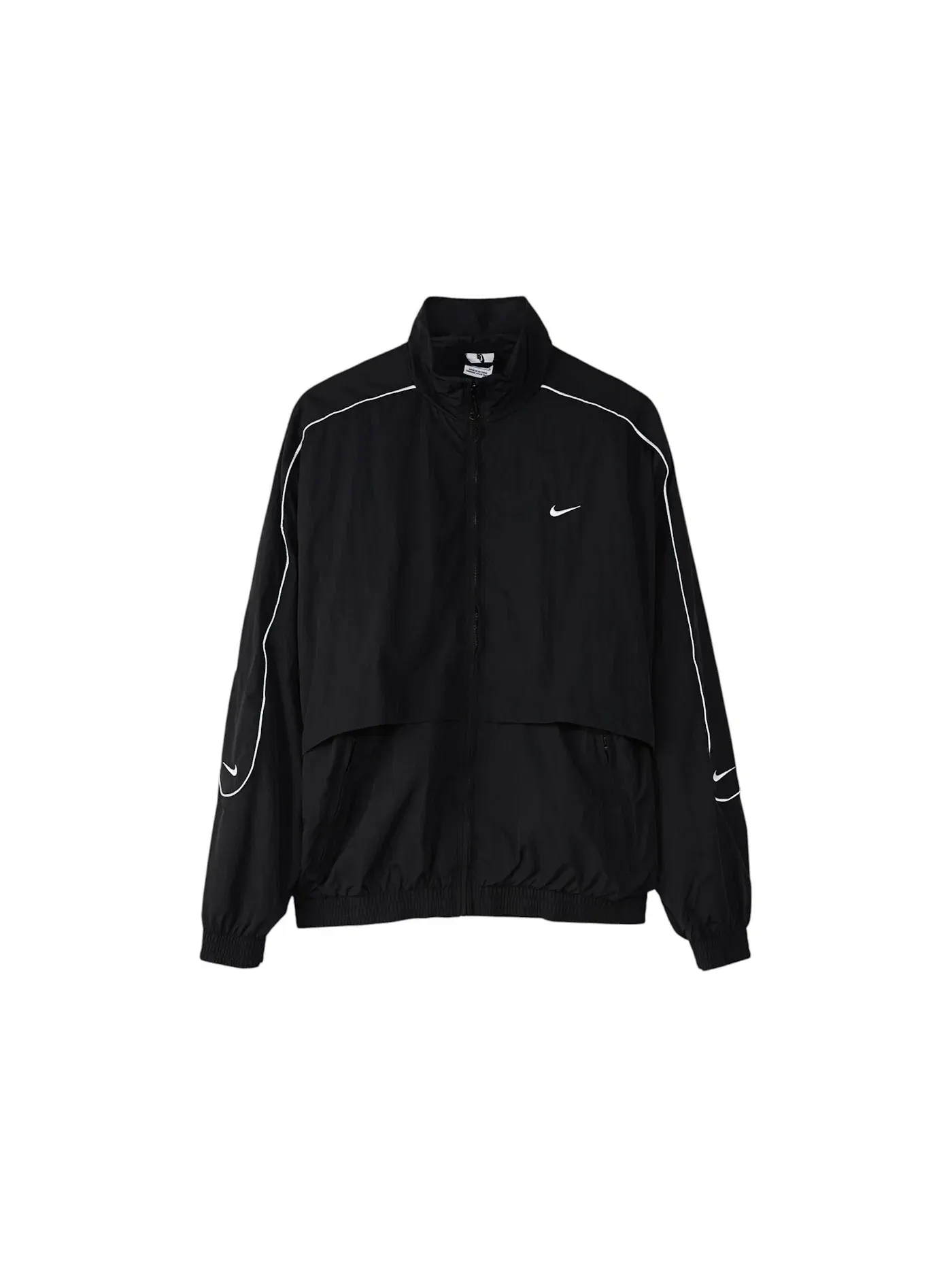 Мужской комплект спортивный Nike Nikelab Solo Swoosh Woven Tracksuit Jacket and Joggers Set — изображение 1 из 2, черный