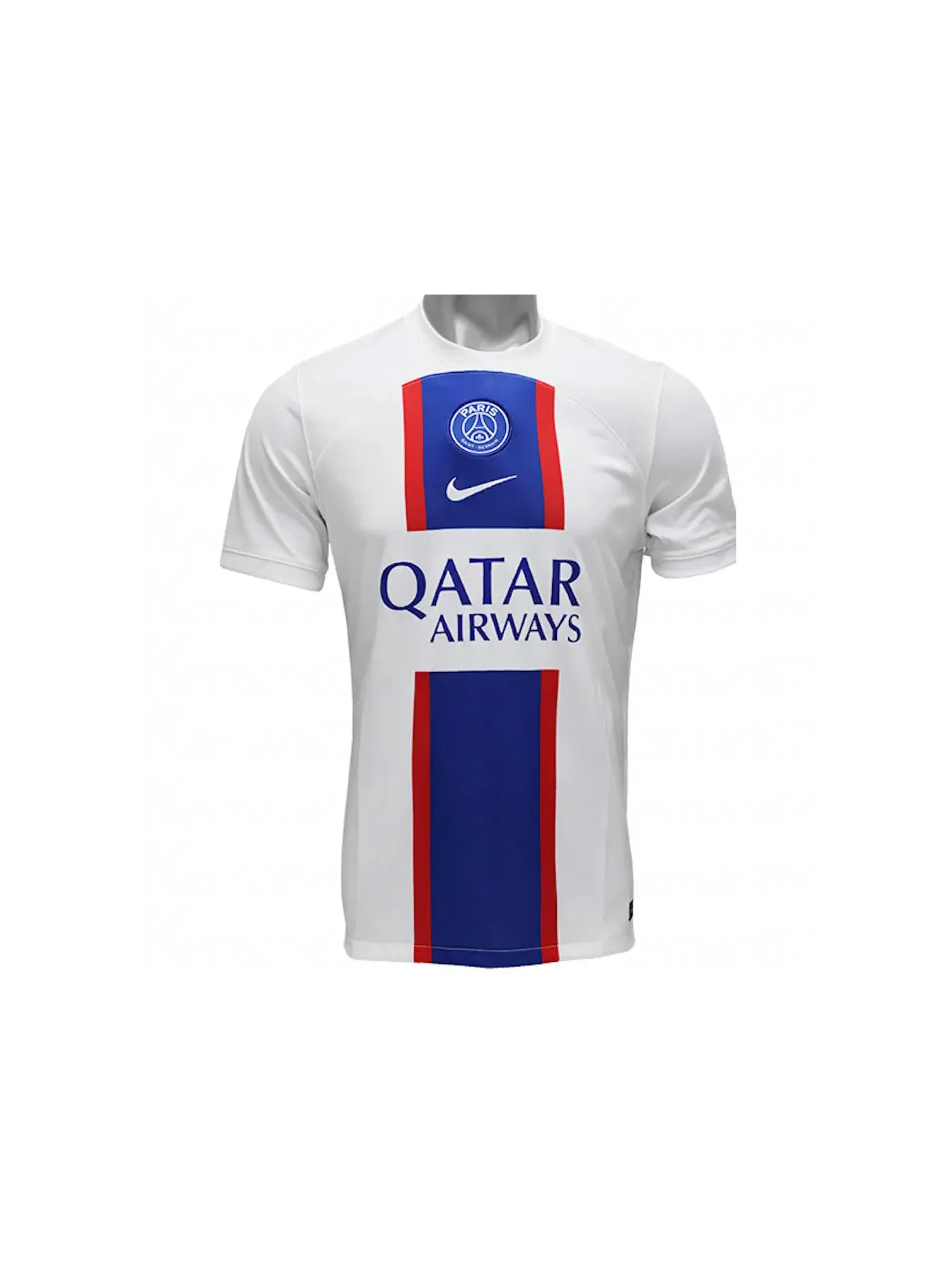 Мужская футбольная джерси Nike Paris Saint-Germain 2022/23 Stadium Third — изображение 1 из 2, белый