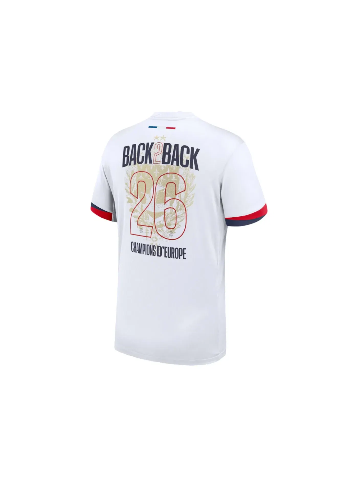 Мужская футболка с принтом Jersey (Champions of Europe 2026 Print) Nike — изображение 1 из 2, белый
