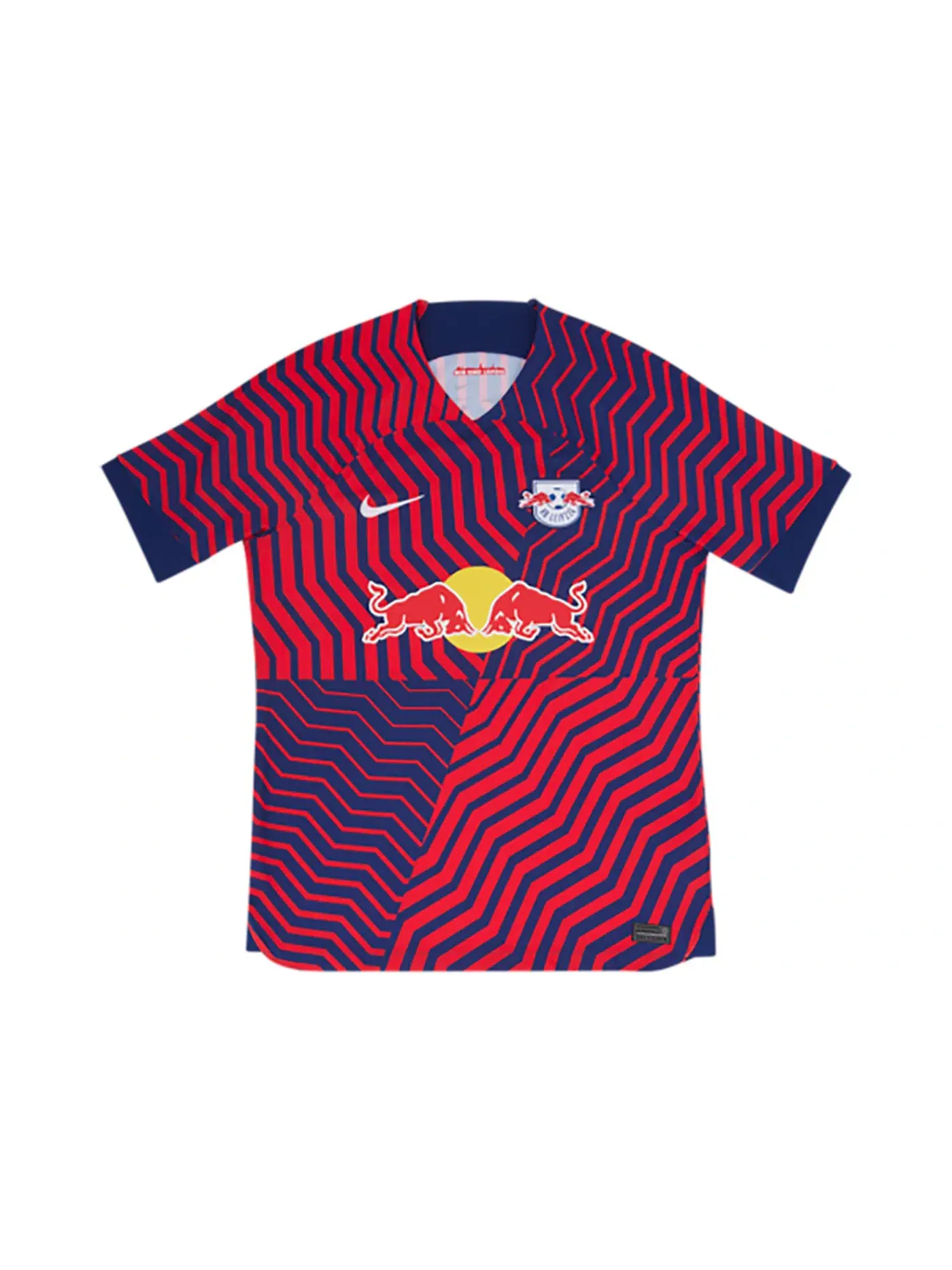 Мужская футболка с длинным рукавом Nike RB Leipzig 2023/24 Stadium Away Dri-Fit Jersey — изображение 1 из 1, синий/красный