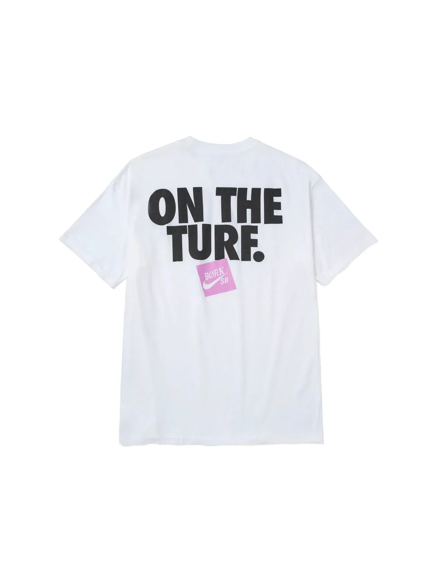 Мужская футболка с принтом Nike SB Born X Raised On The Turf Tee Nike — изображение 1 из 2, белый