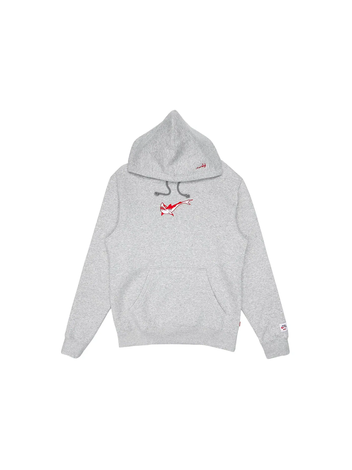 Мужская худи Nike SB Orange Label x Oski Fleece Skate Hoodie — изображение 1 из 1, серый