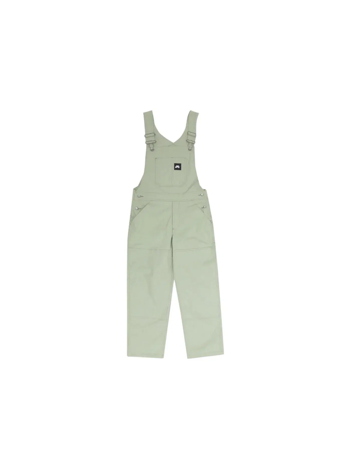 Мужские спортивные штаны-комбинезон Nike SB Skate Overall Solid Pants — изображение 1 из 2, зеленый