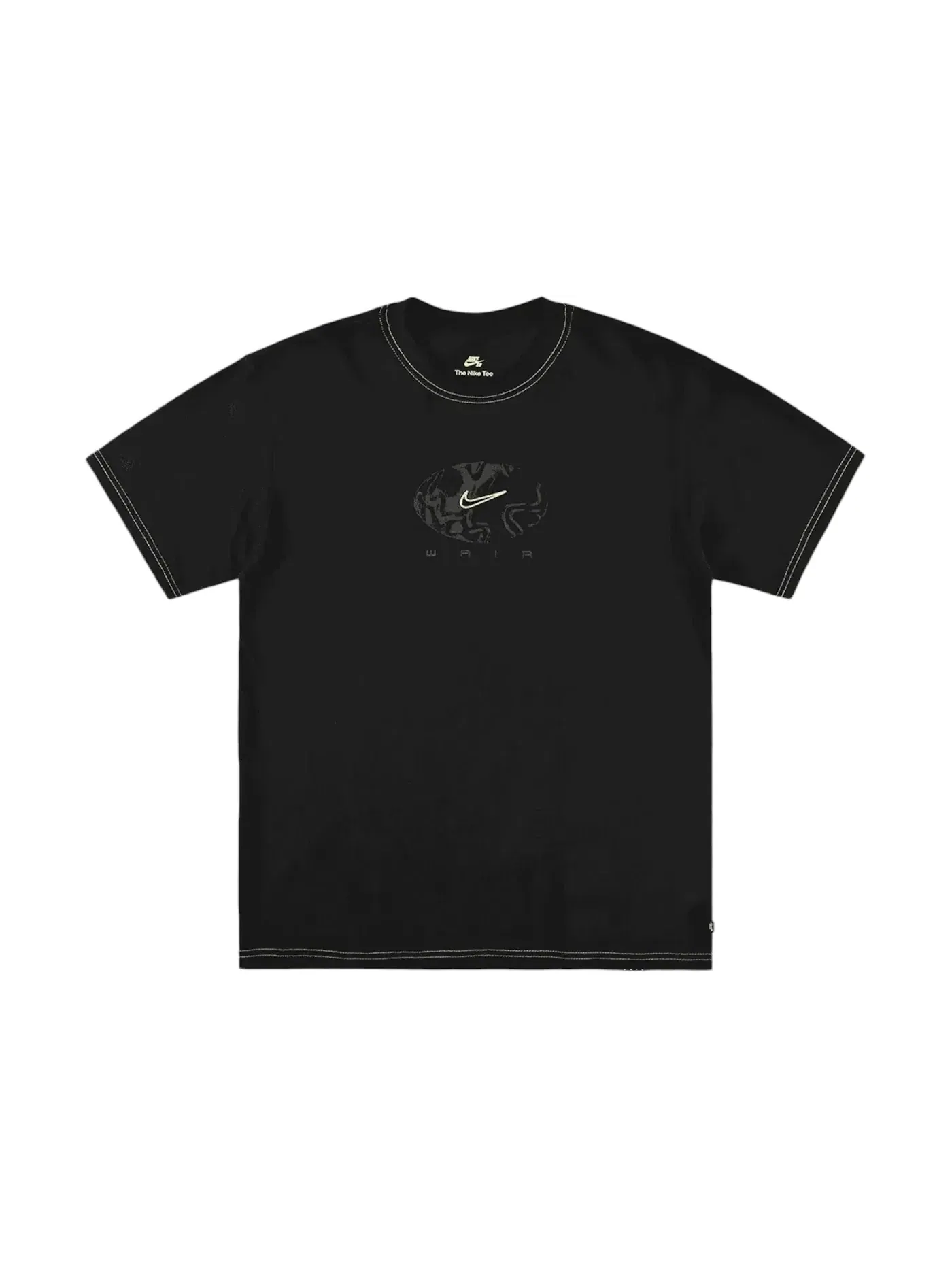 Мужская футболка классическая Tee Nike — изображение 1 из 1, черный