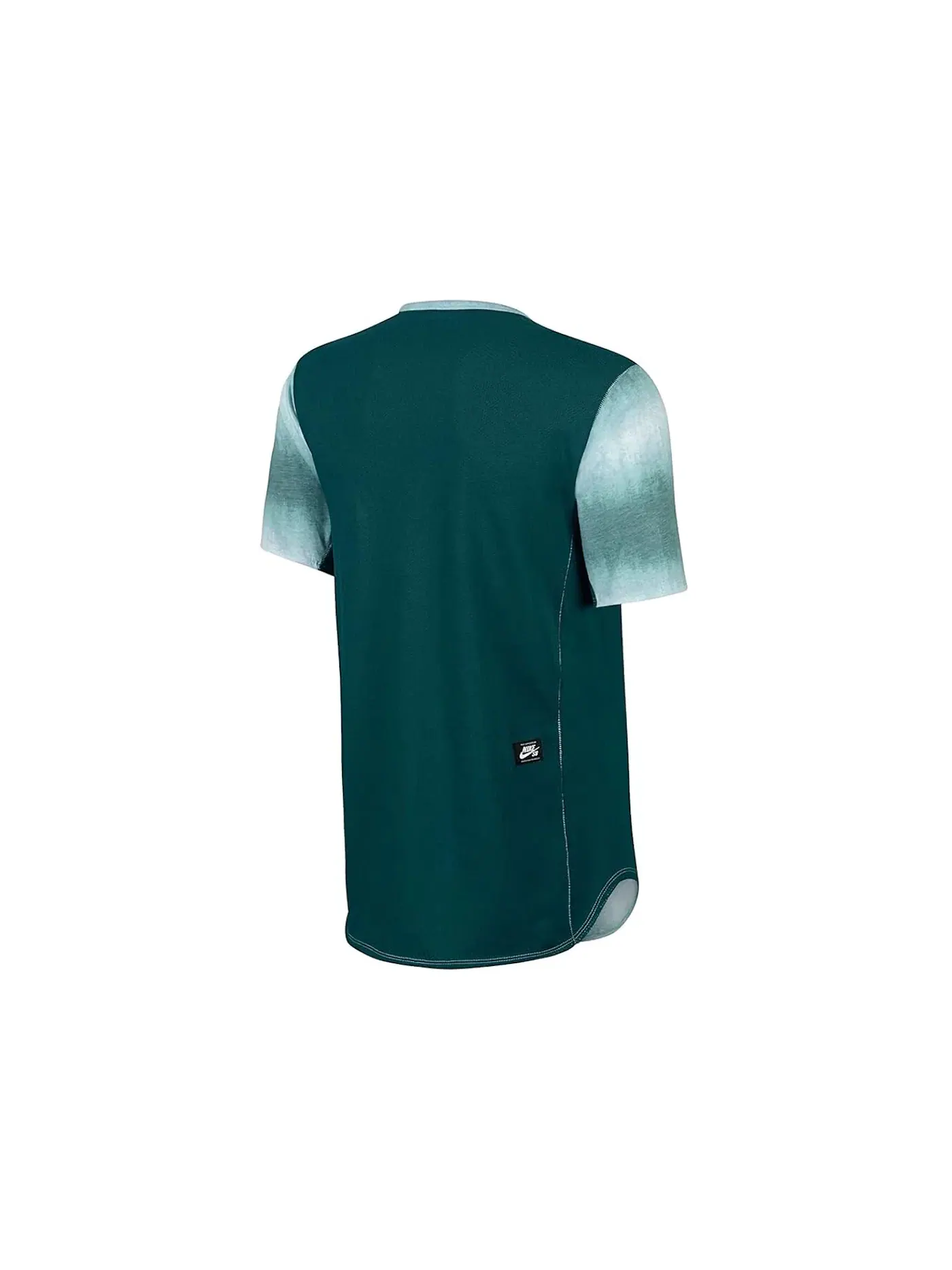 Мужская футболка с градиентным принтом Nike SB Skyline DFC Dip Fade Pocket Tee Nike — изображение 2 из 2, бирюзовый