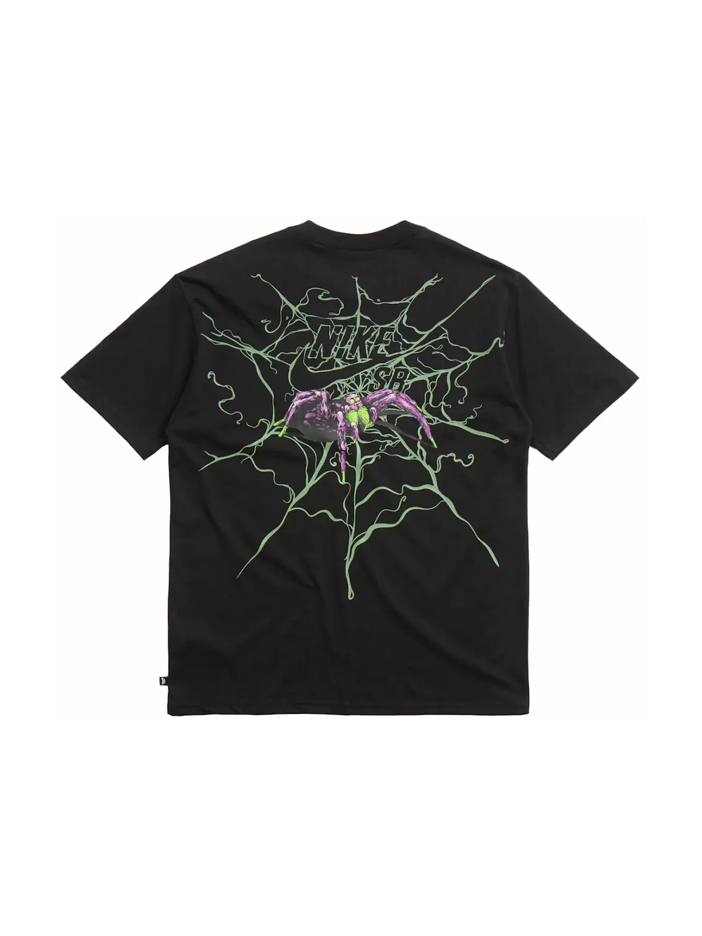 Мужская футболка с принтом Nike SB Spider T-shirt Nike — изображение 1 из 2, черный