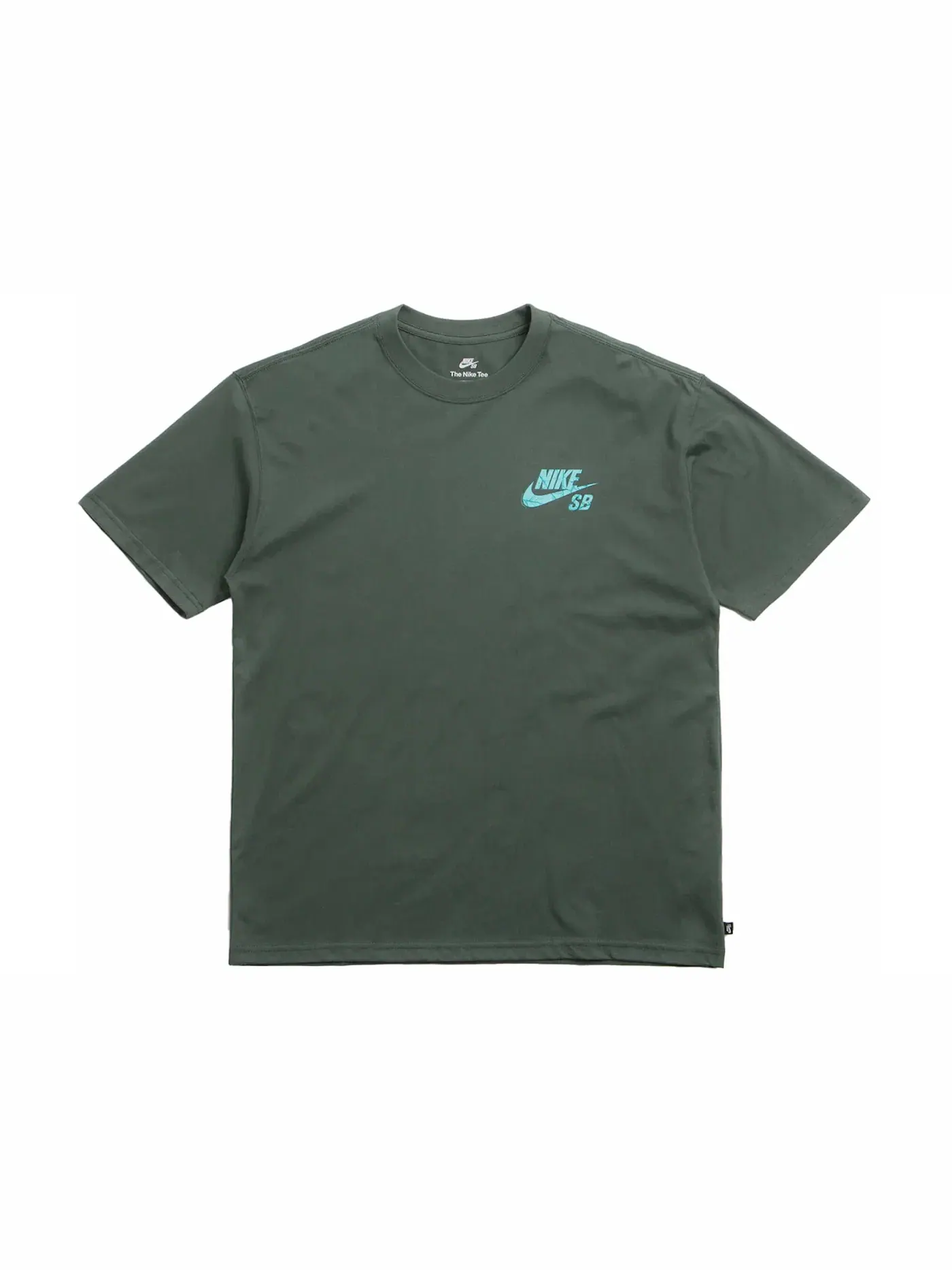 Мужская футболка с принтом Nike SB Spider T-shirt Nike — изображение 2 из 2, винтажный зеленый