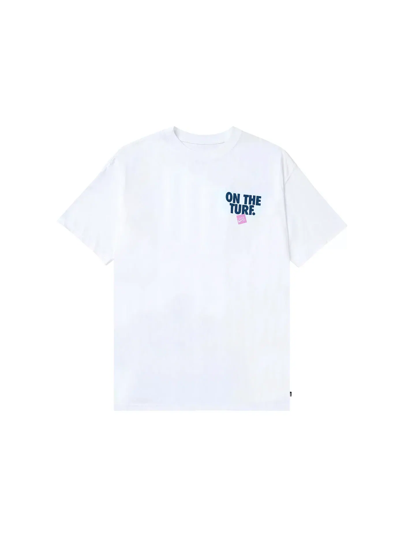 Мужская футболка с принтом Nike SB x Born x Raised On The Turf Nike — изображение 2 из 2, белый/синий