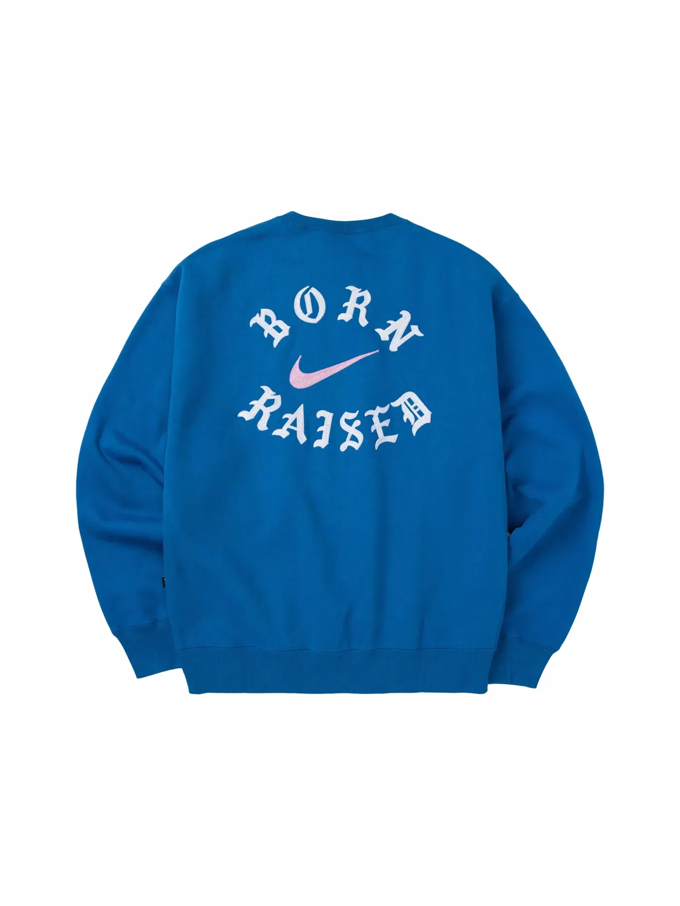 Мужской свитшот с принтом Born X Raised Nike — изображение 1 из 3, синий