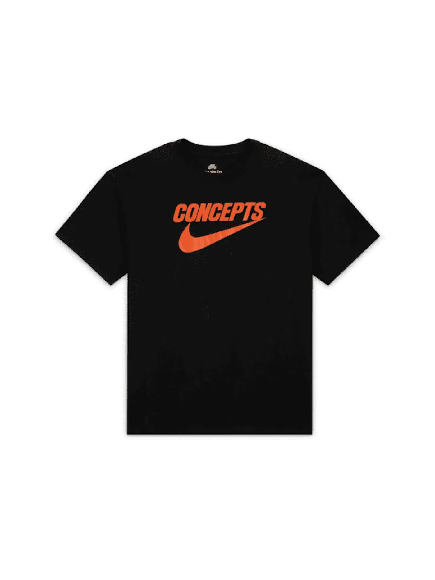 Мужская футболка с принтом Nike SB x Concepts T-Shirt — изображение 1 из 2, черный оранжевый