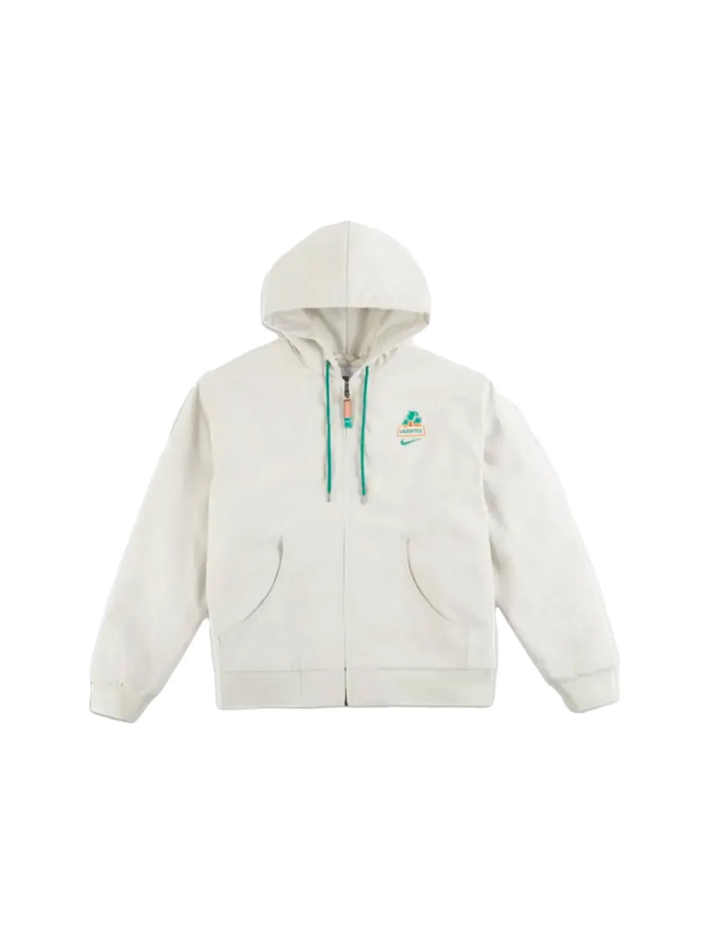 Мужская куртка с капюшоном Nike SB x Jarritos Padded Jacket Light Bone Nike — изображение 1 из 2, костяной белый