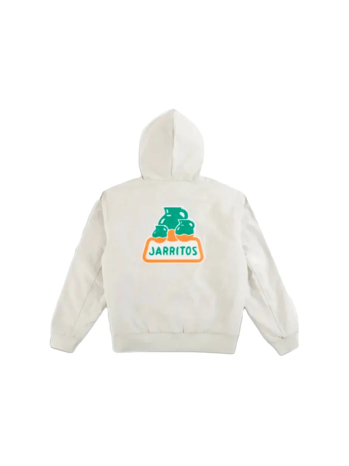 Мужская куртка с капюшоном Nike SB x Jarritos Padded Jacket Light Bone Nike — изображение 2 из 2, костяной белый