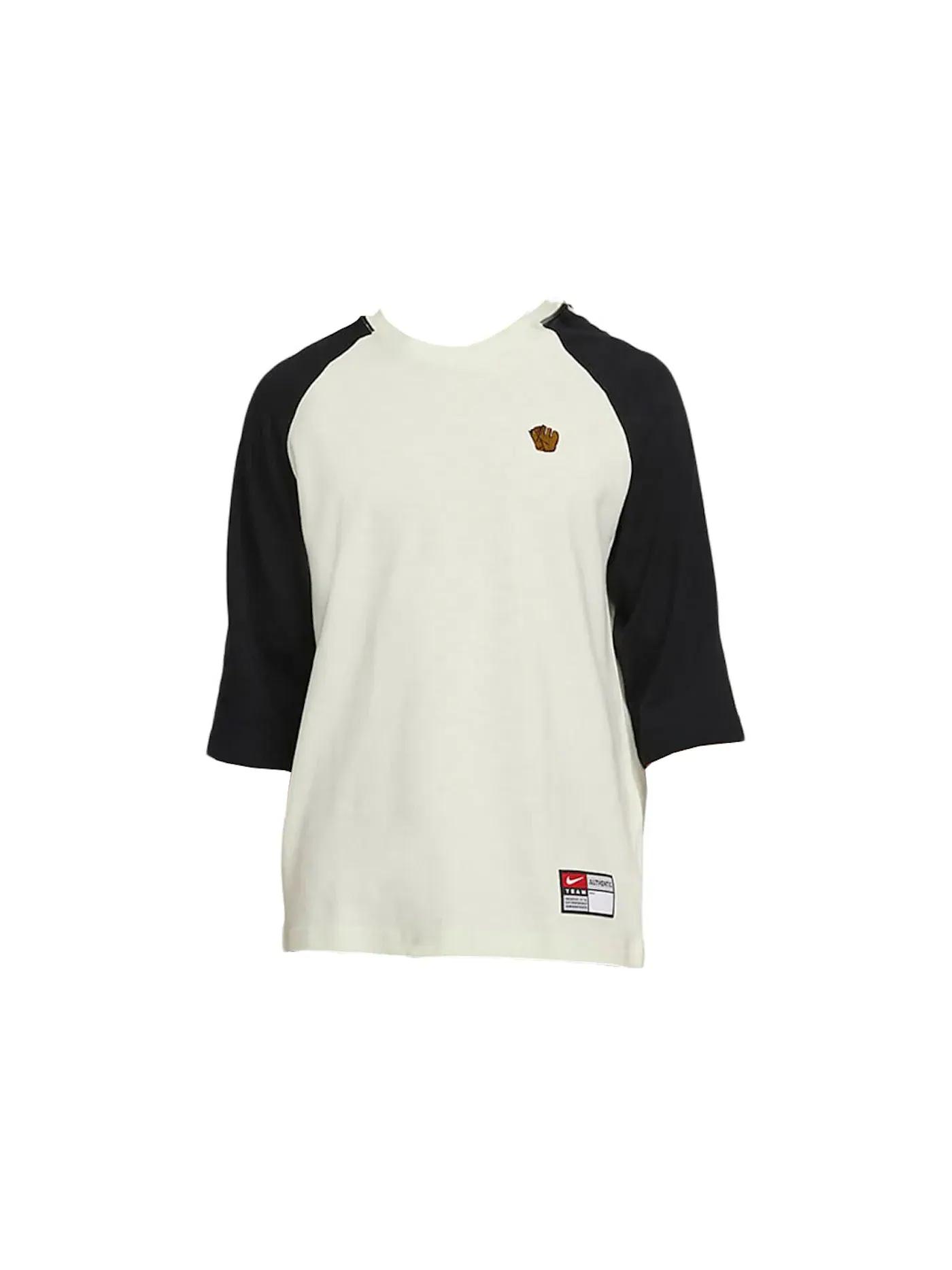 Мужская футболка с принтом Nike SB x MLB Skate Raglan Mitt Logo Nike — изображение 1 из 1, черный