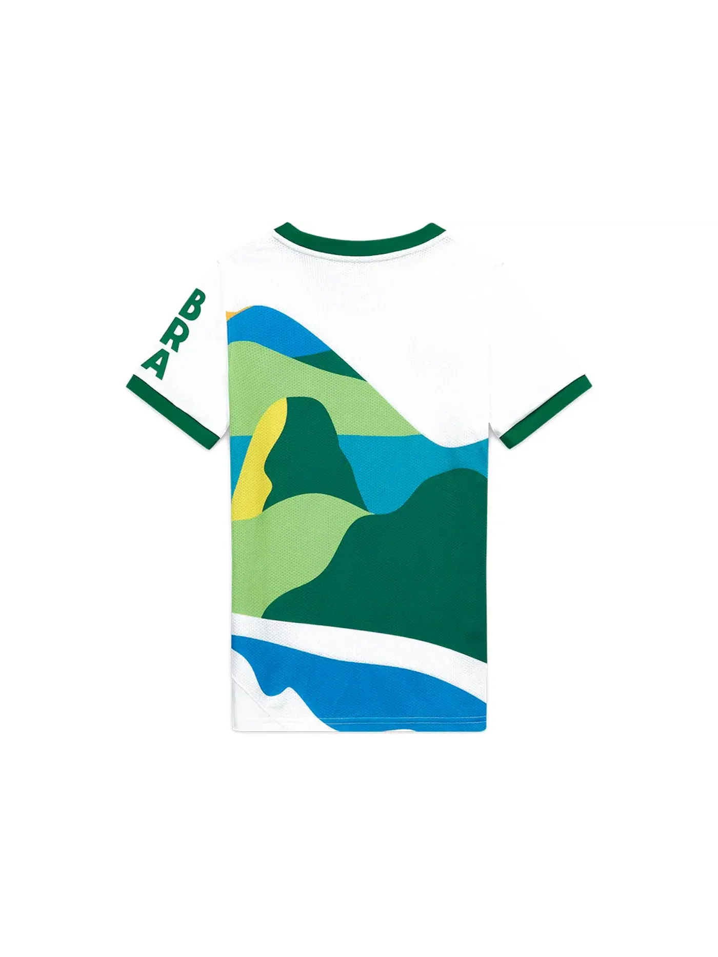 Детская футбольная джерси Nike SB x Parra Brazil Federation Kit Crew (Youth) Jersey Nike — изображение 2 из 2, белый
